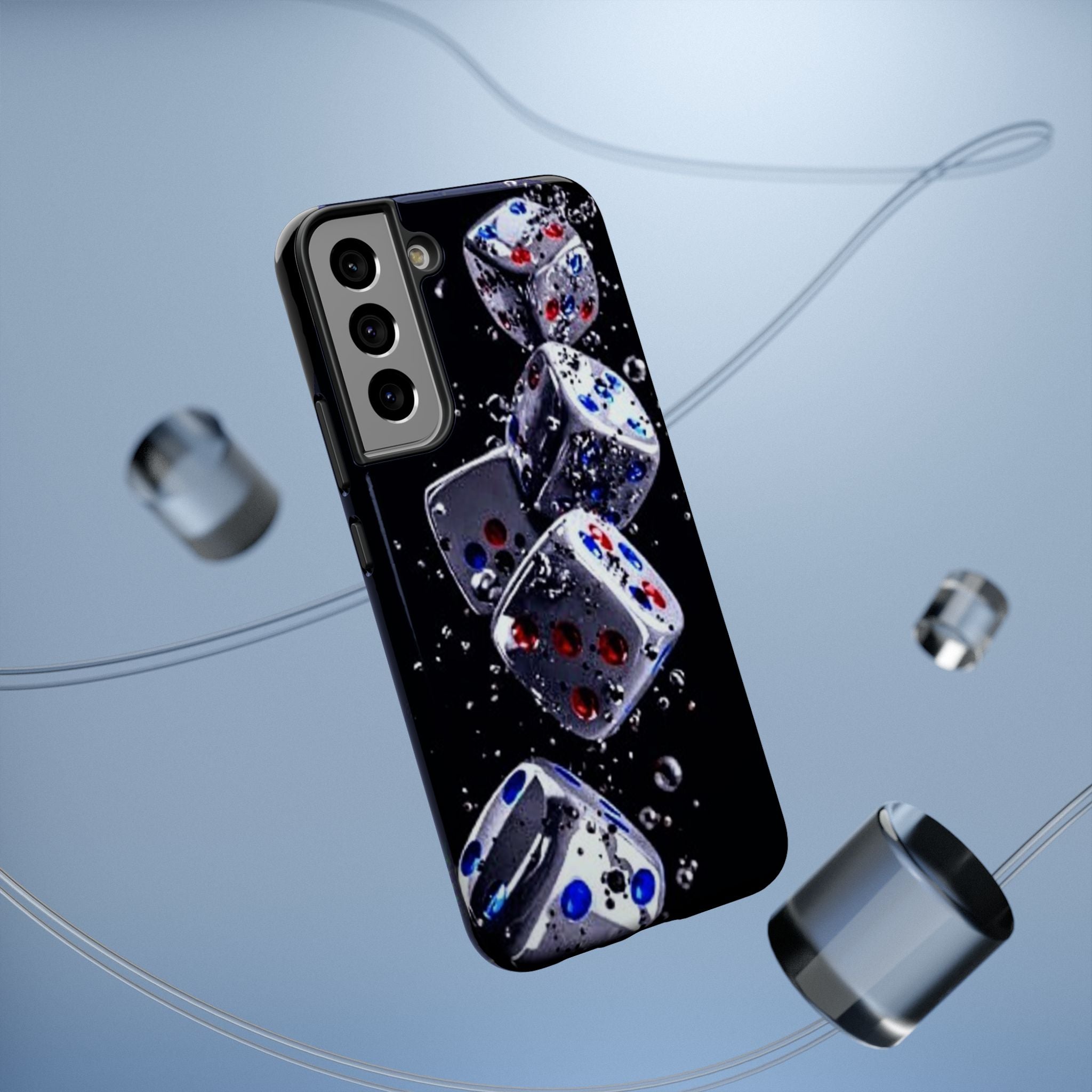 Gravity Drop Dice Collection/Signature Capture Tech Series Impact-Resistant Phone Case