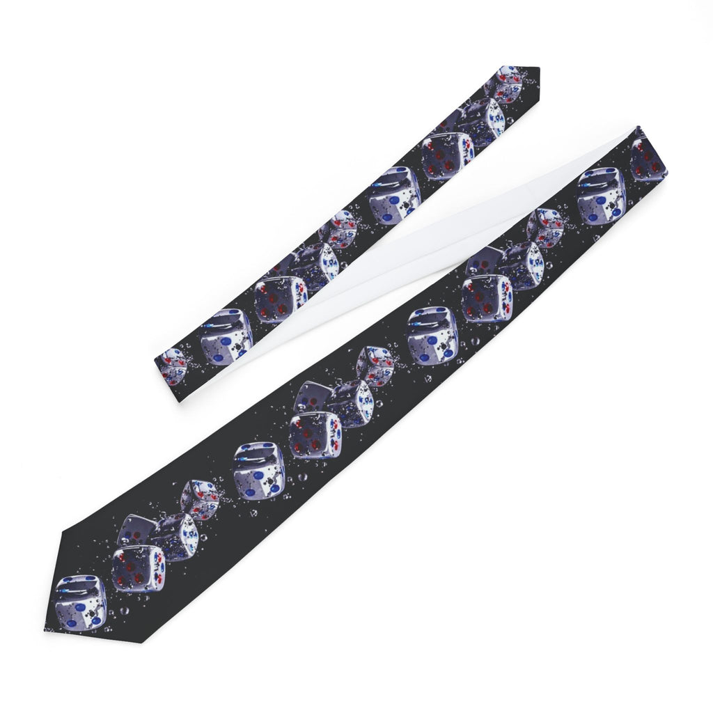 Gravity Drop Dice Necktie