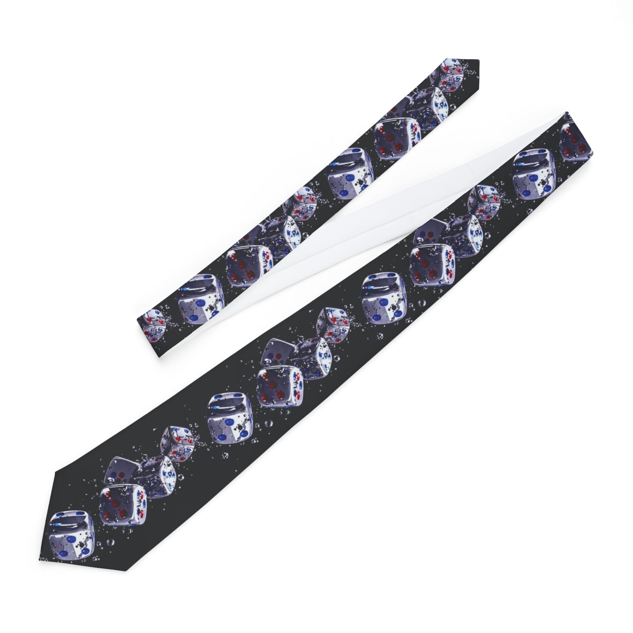 Gravity Drop Dice Necktie