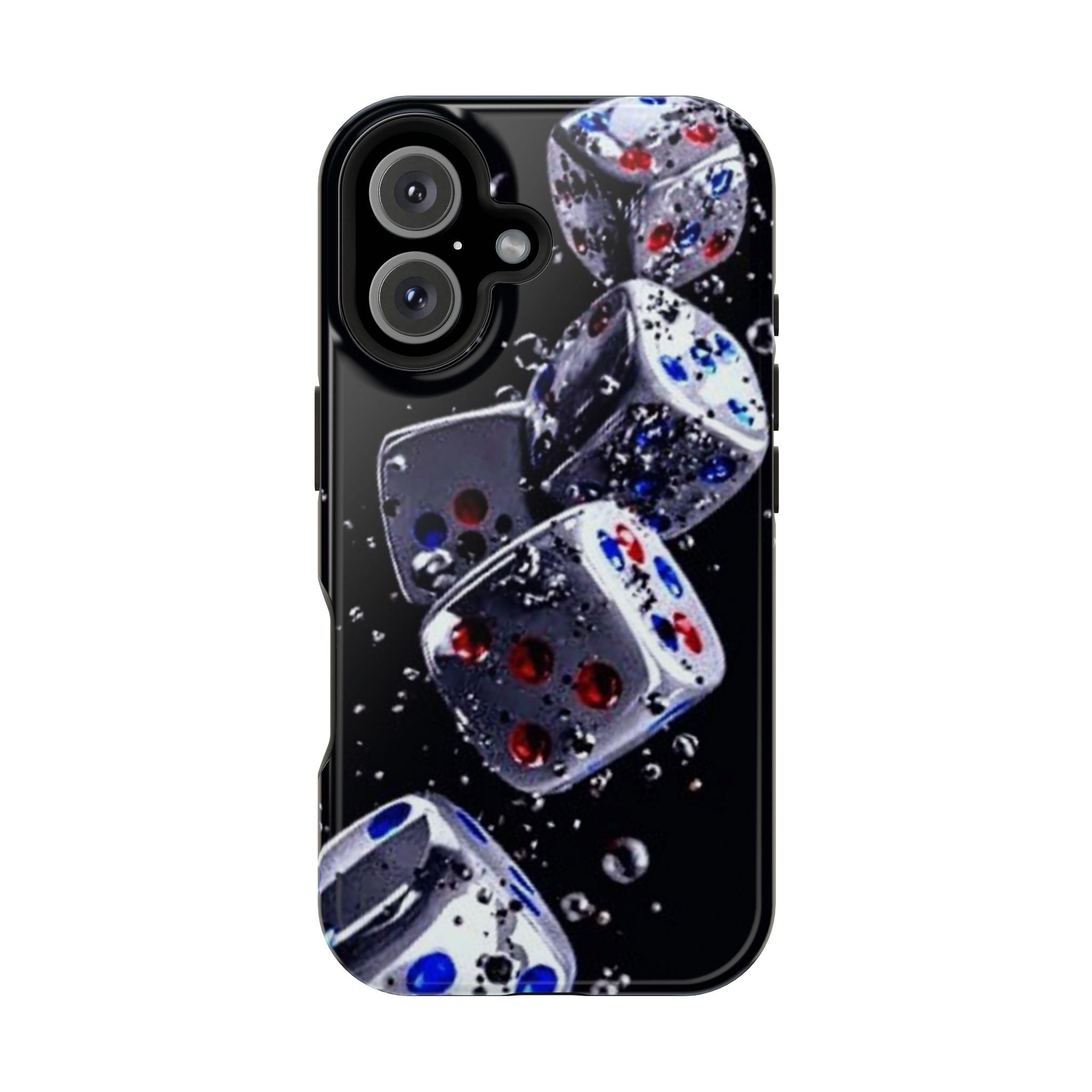 Gravity Drop Dice Collection/Signature Capture Tech Series Impact-Resistant Phone Case