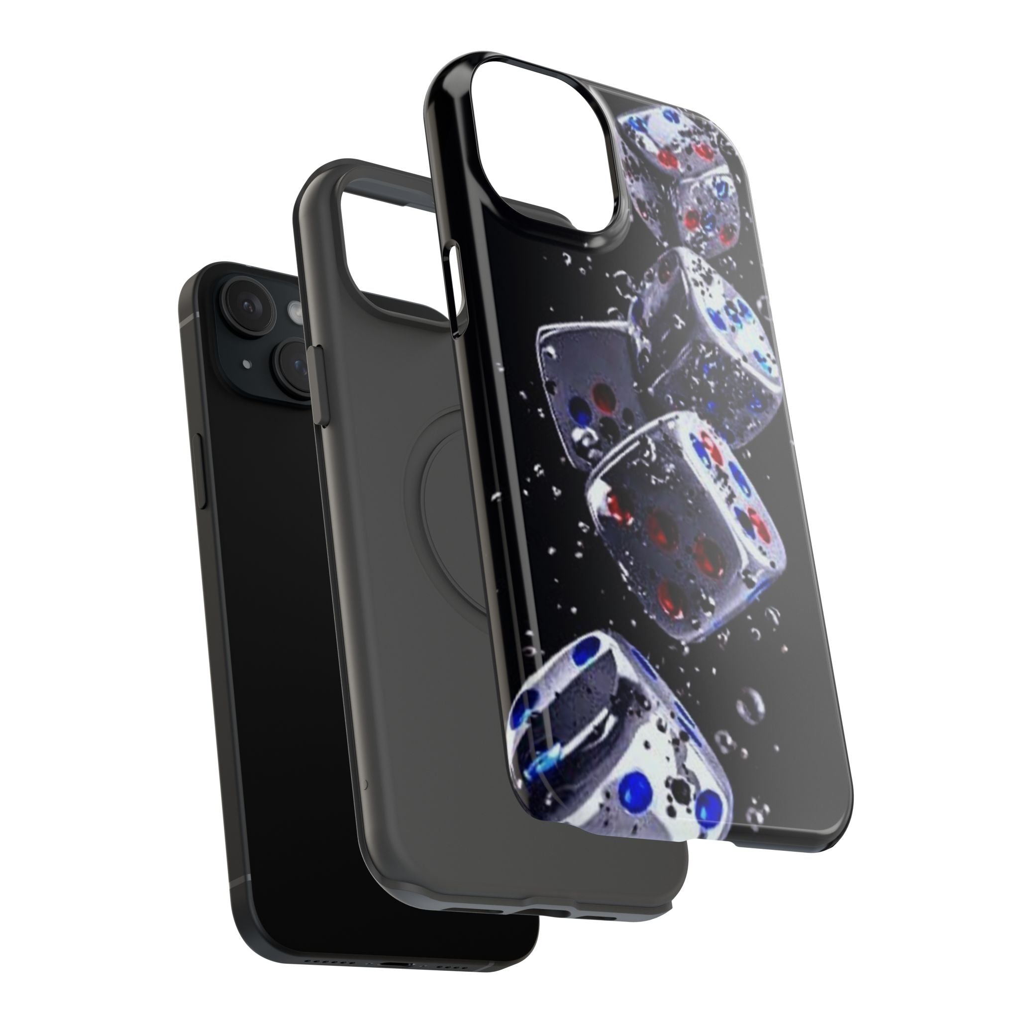 Gravity Drop Dice Collection/Signature Capture Tech Series Impact-Resistant Phone Case