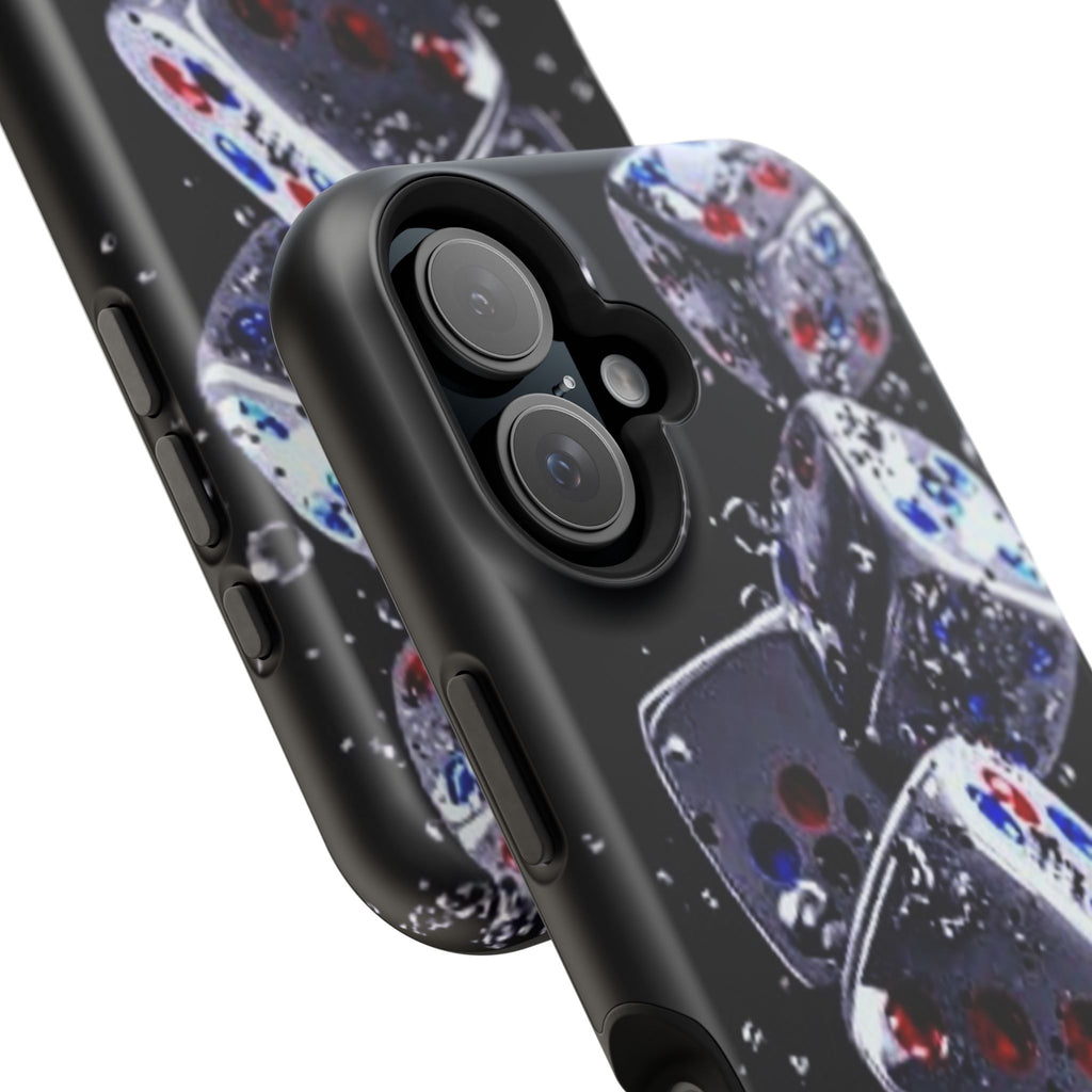 Gravity Drop Dice Collection/Signature Capture Tech Series Impact-Resistant Phone Case