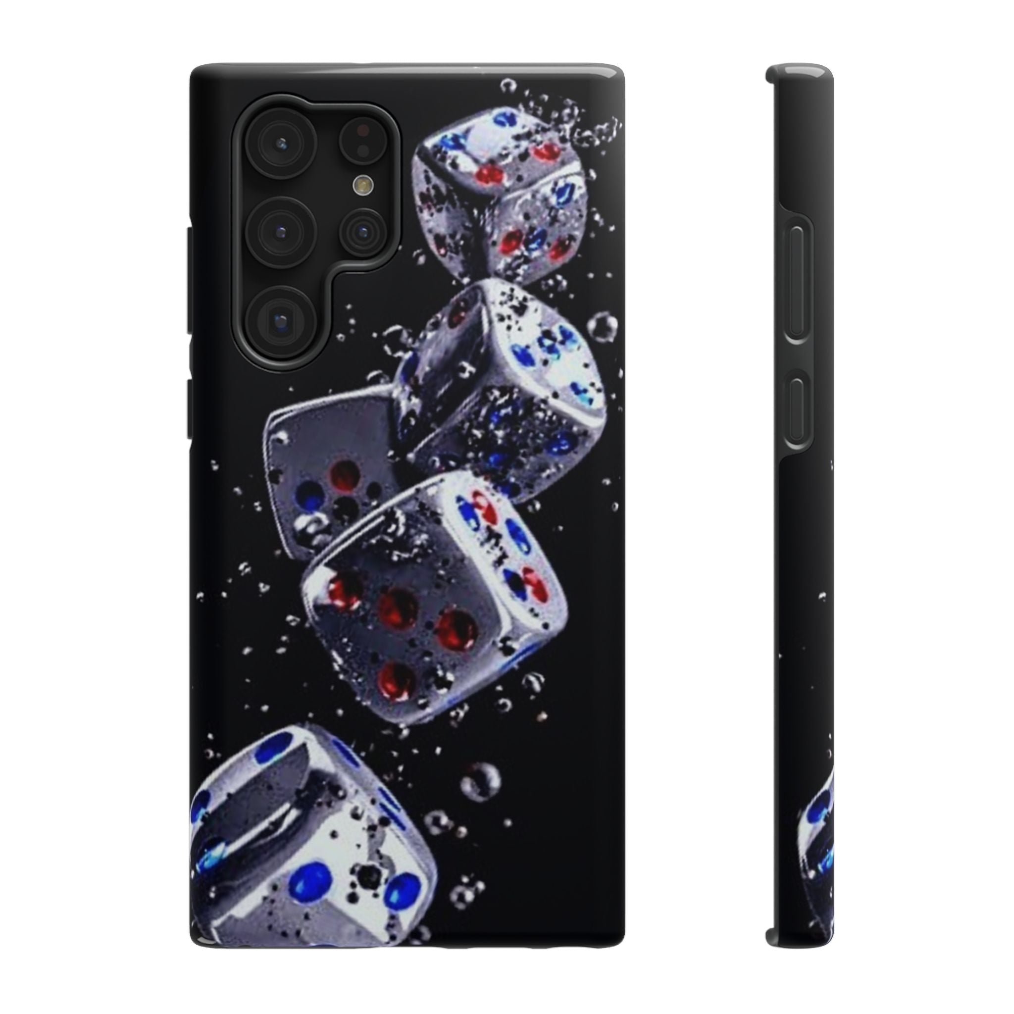 Gravity Drop Dice Collection/Signature Capture Tech Series Impact-Resistant Phone Case