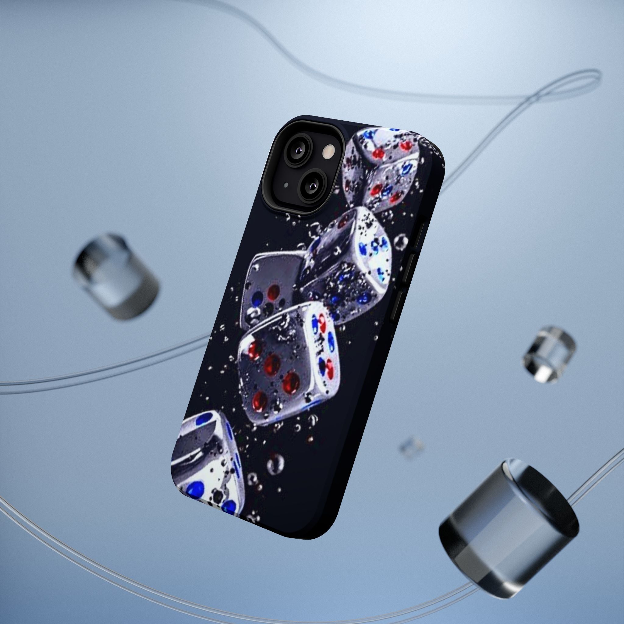 Gravity Drop Dice Collection/Signature Capture Tech Series Impact-Resistant Phone Case