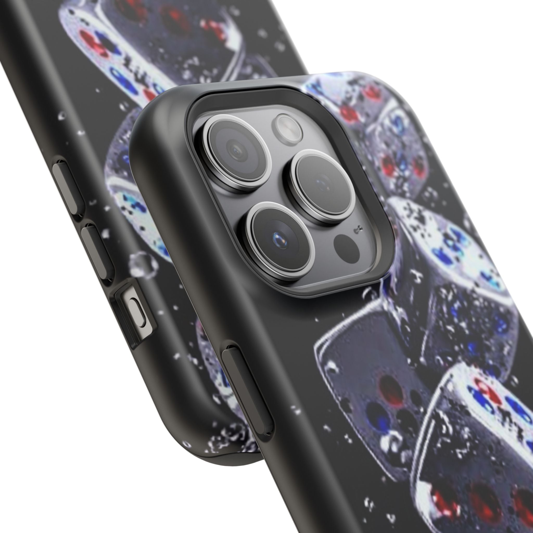 Gravity Drop Dice Collection/Signature Capture Tech Series Impact-Resistant Phone Case