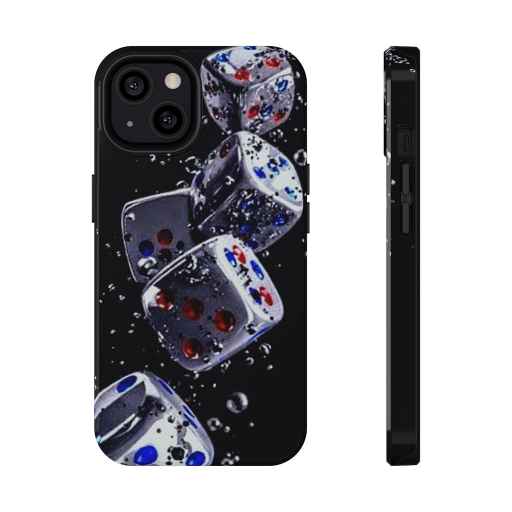 Gravity Drop Dice Collection/Signature Capture Tech Series Impact-Resistant Phone Case