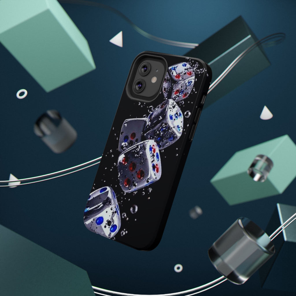 Gravity Drop Dice Collection/Signature Capture Tech Series Impact-Resistant Phone Case