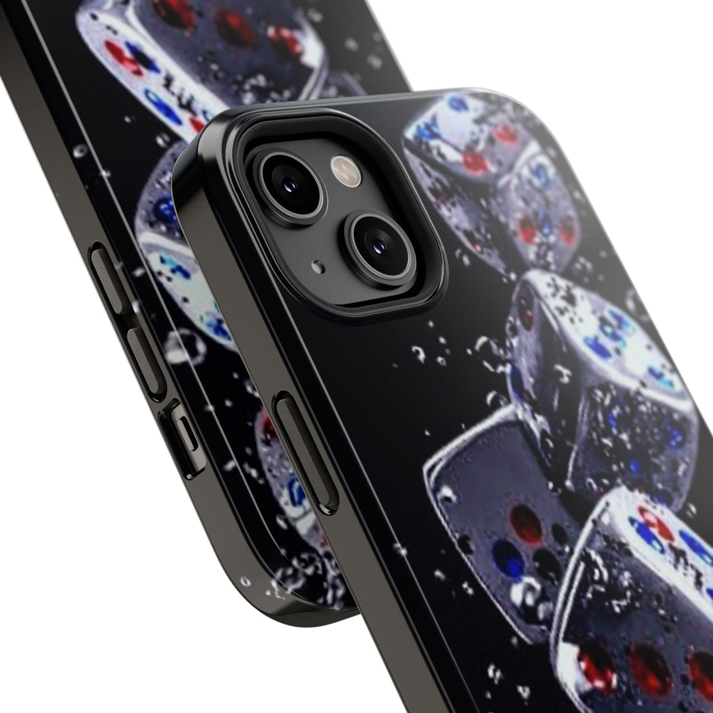 Gravity Drop Dice Collection/Signature Capture Tech Series Impact-Resistant Phone Case