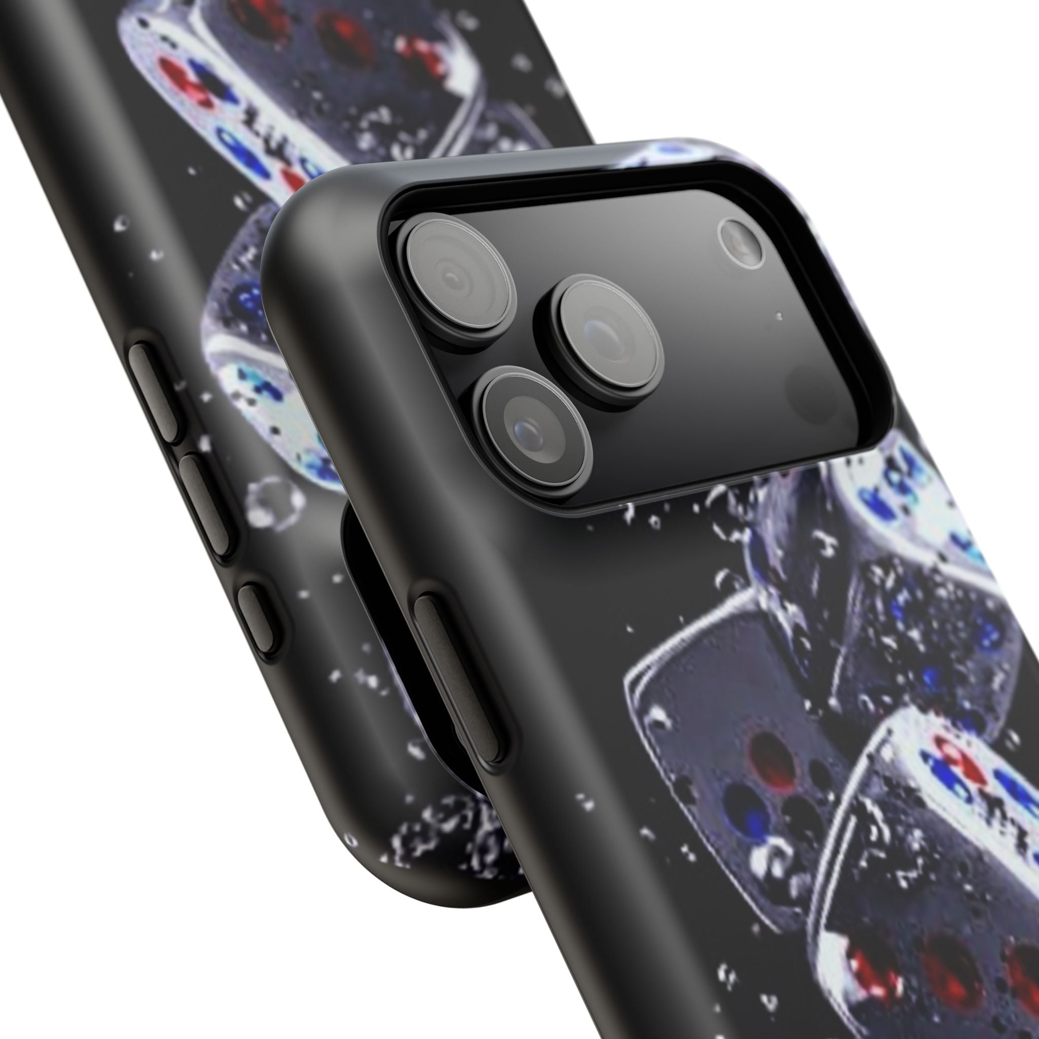 Gravity Drop Dice Collection/Signature Capture Tech Series Impact-Resistant Phone Case