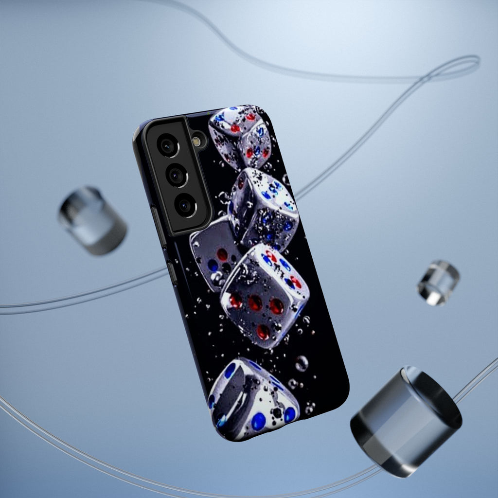 Gravity Drop Dice Collection/Signature Capture Tech Series Impact-Resistant Phone Case