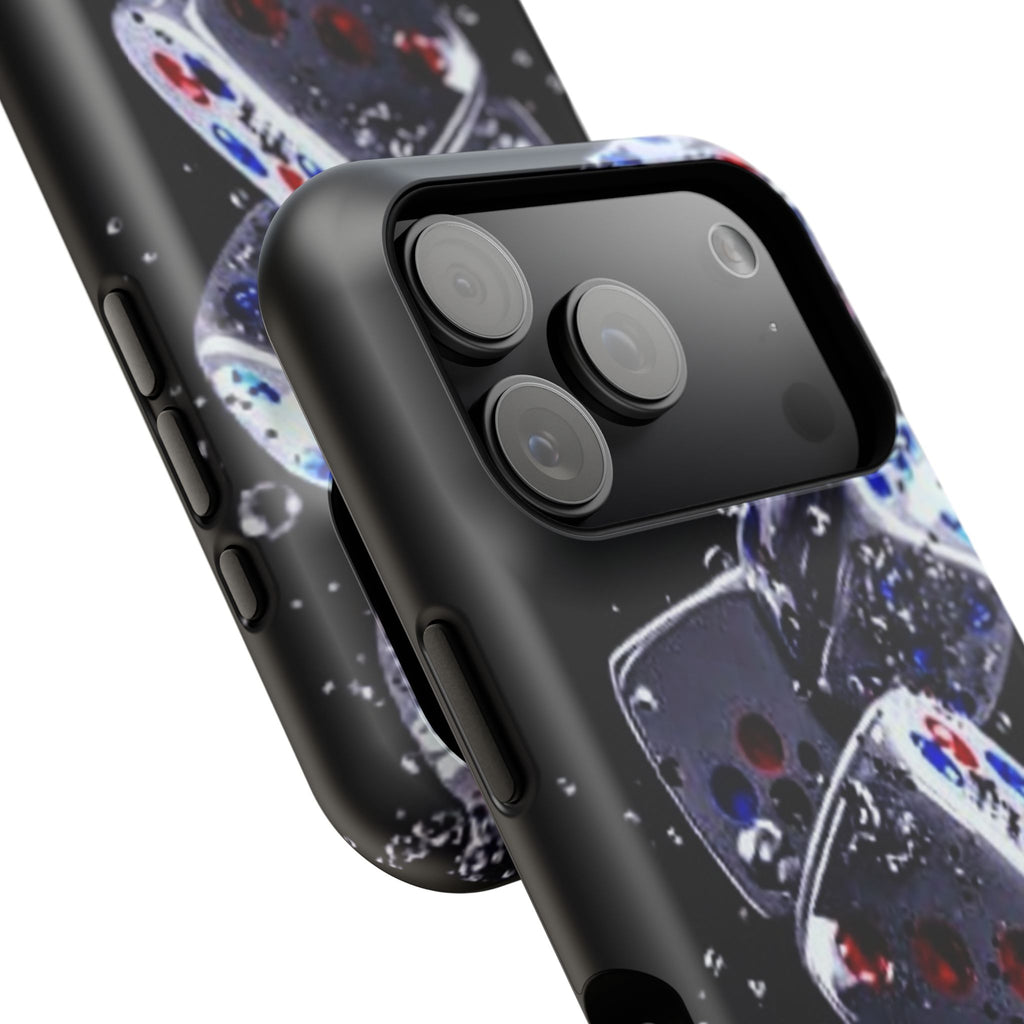 Gravity Drop Dice Collection/Signature Capture Tech Series Impact-Resistant Phone Case