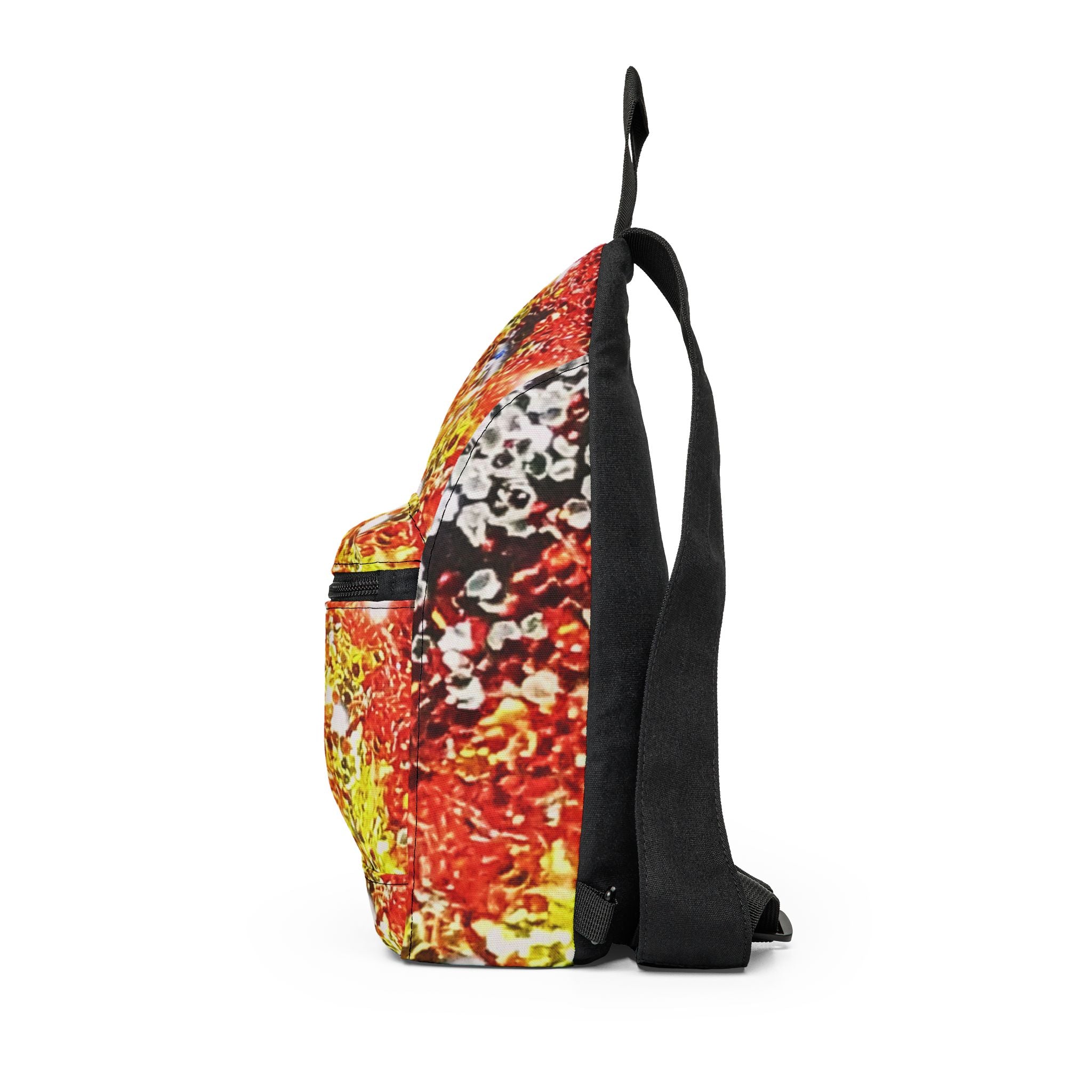 Shine Collection Sling Bag – Vibrant Abstract Festival Crossbody