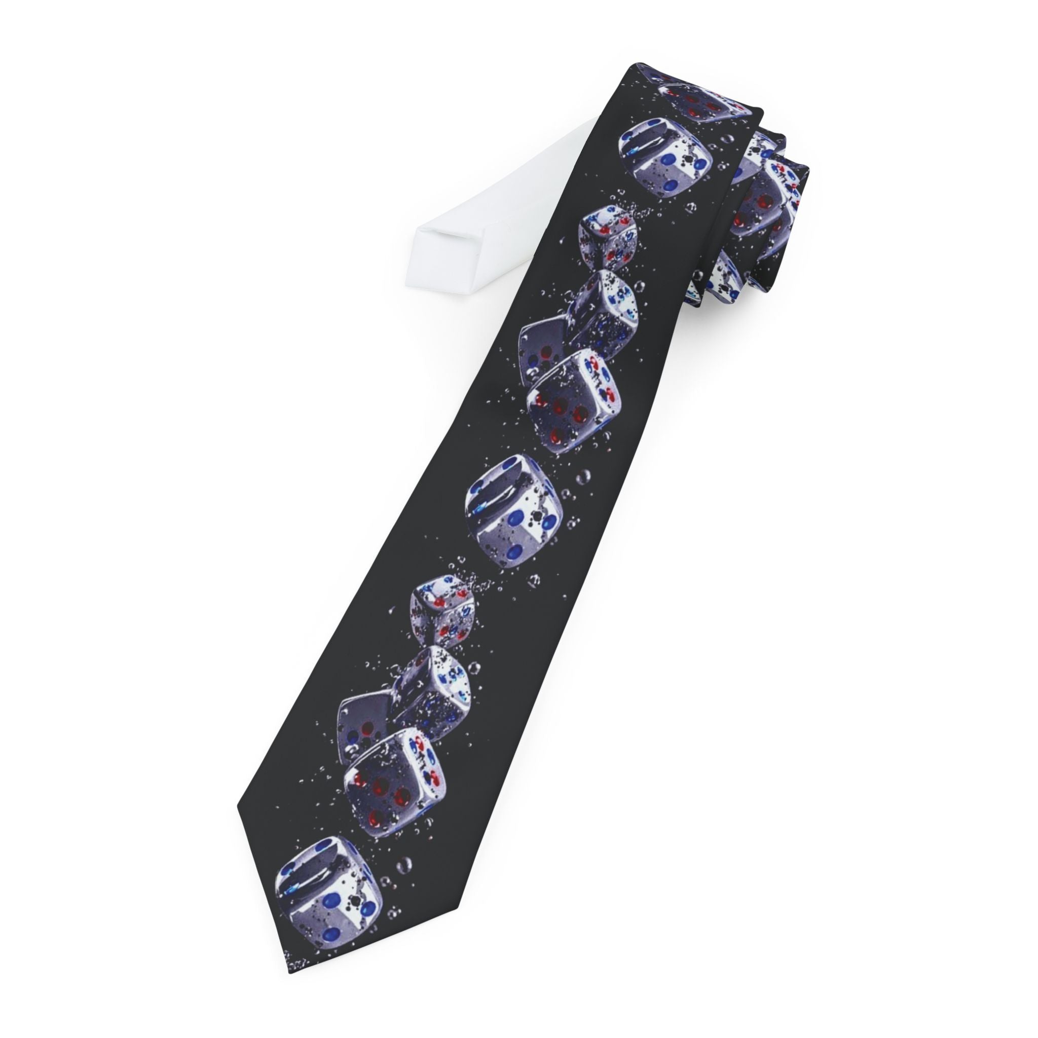 Gravity Drop Dice Necktie