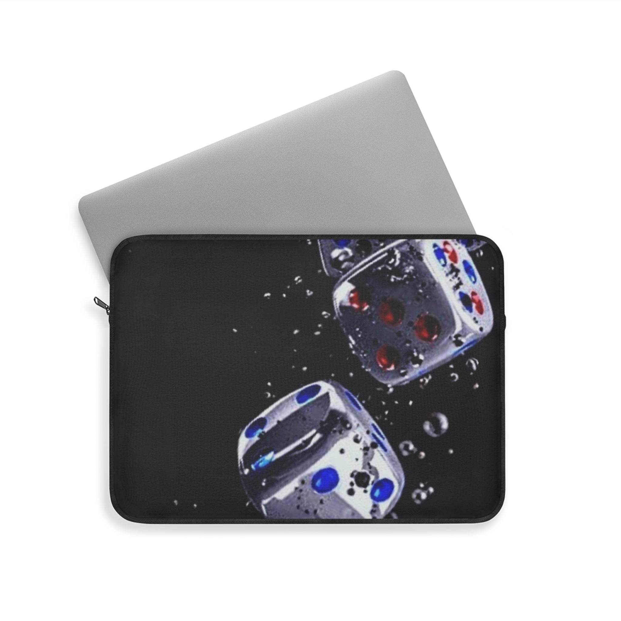 Gravity Drop Dice Laptop Sleeve