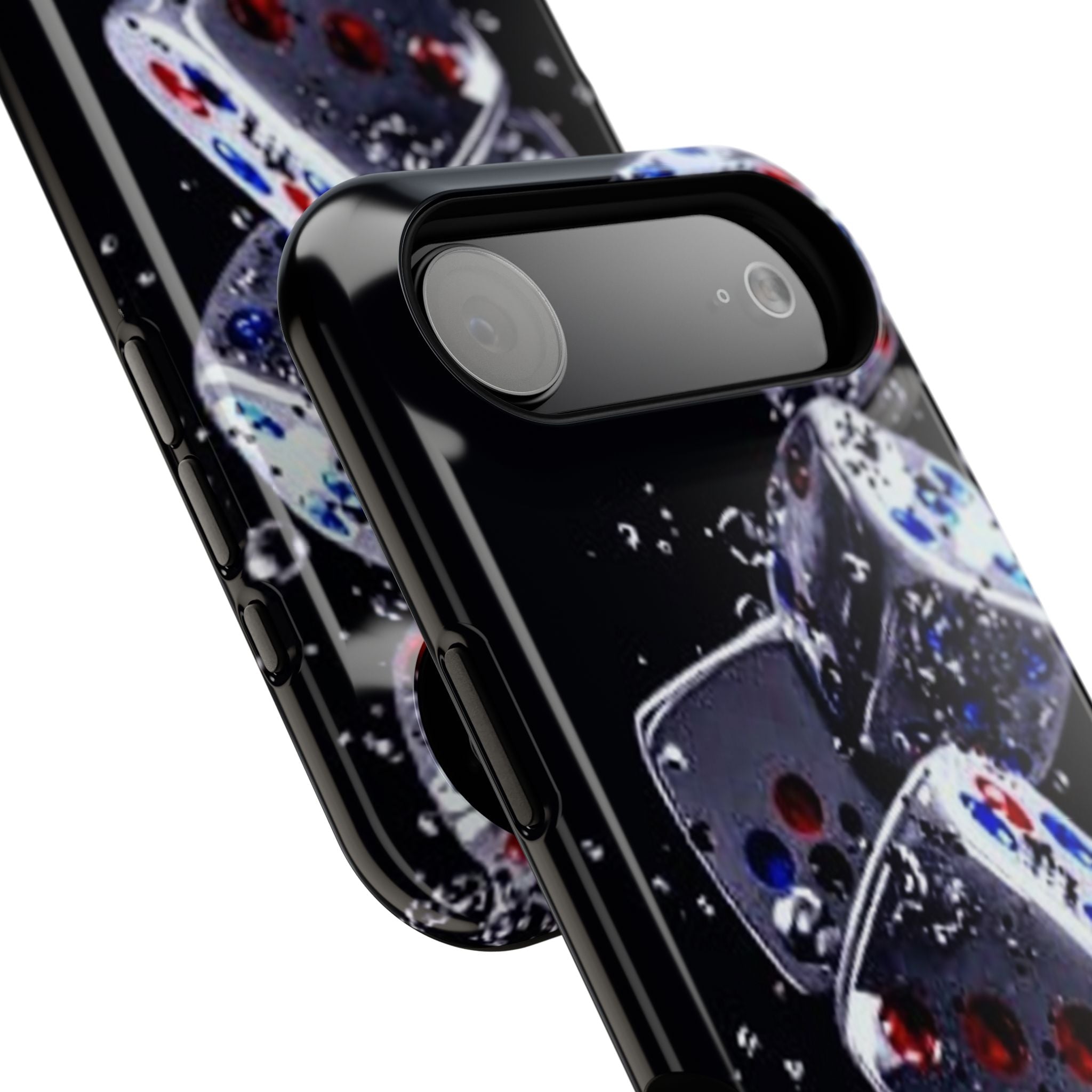Gravity Drop Dice Collection/Signature Capture Tech Series Impact-Resistant Phone Case