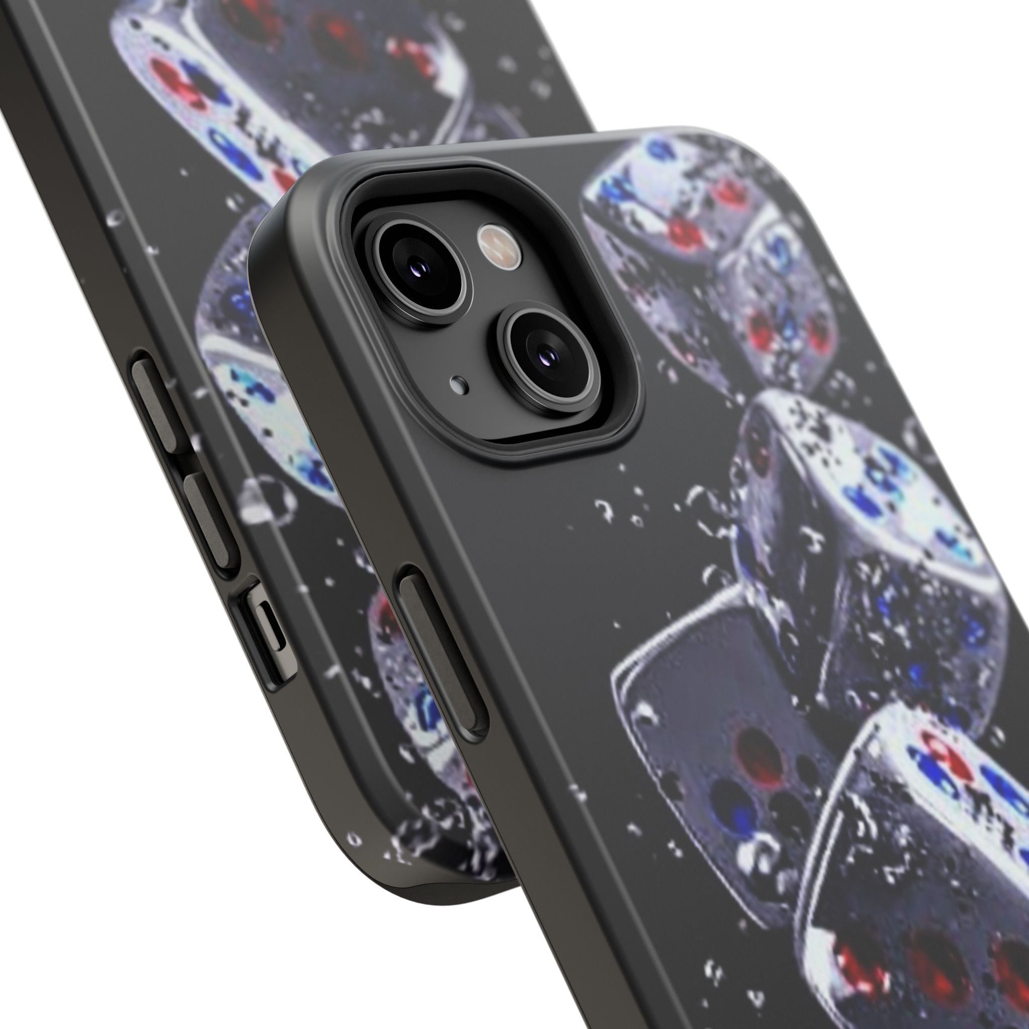 Gravity Drop Dice Collection/Signature Capture Tech Series Impact-Resistant Phone Case