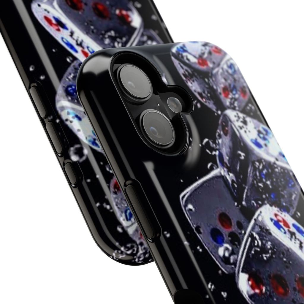 Gravity Drop Dice Collection/Signature Capture Tech Series Impact-Resistant Phone Case