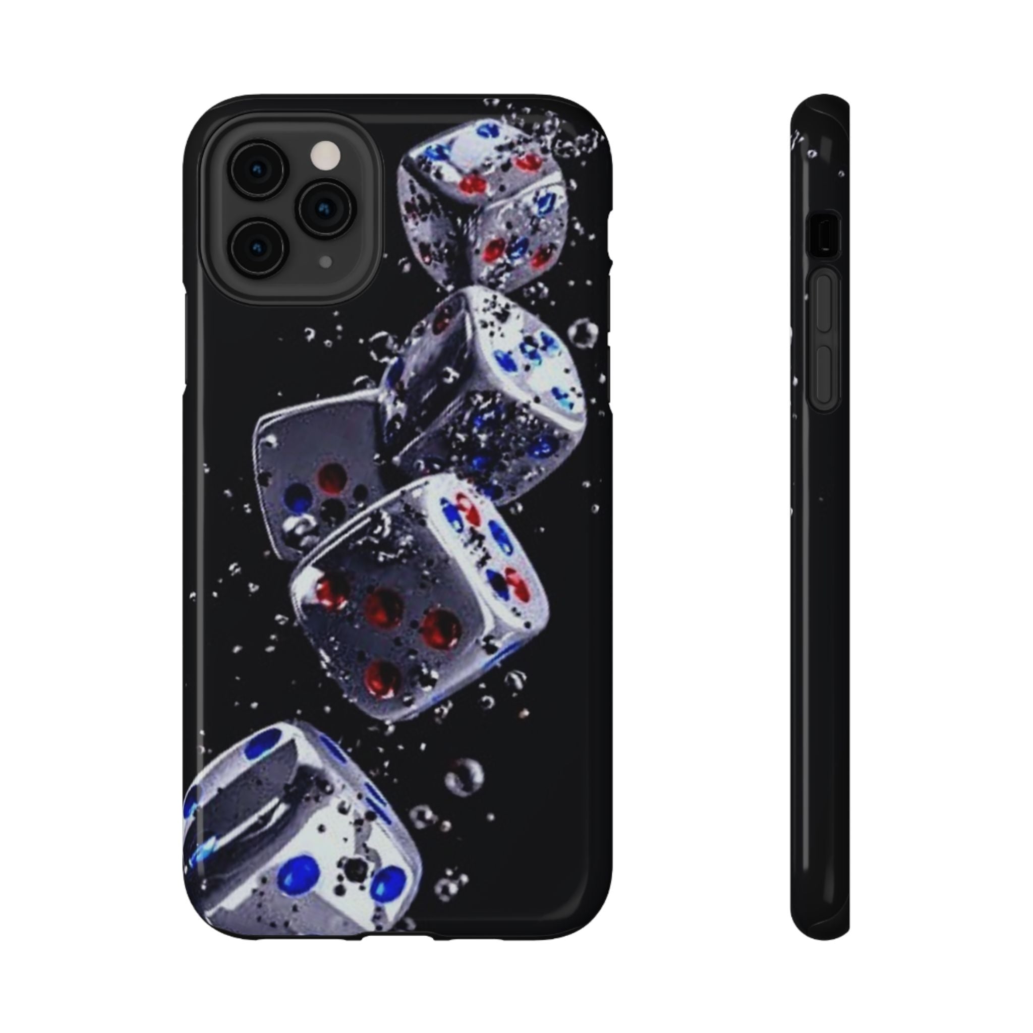 Gravity Drop Dice Collection/Signature Capture Tech Series Impact-Resistant Phone Case