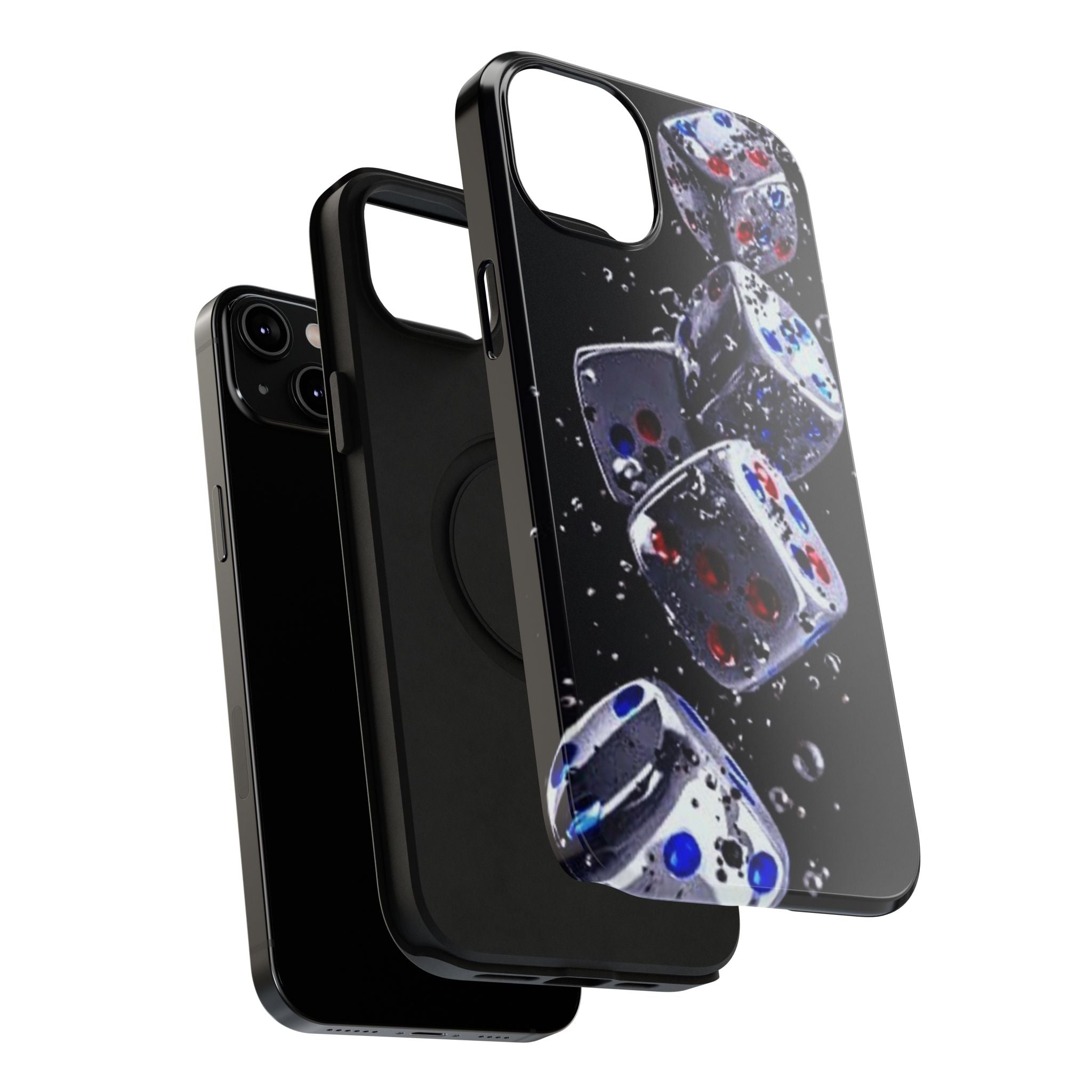 Gravity Drop Dice Collection/Signature Capture Tech Series Impact-Resistant Phone Case