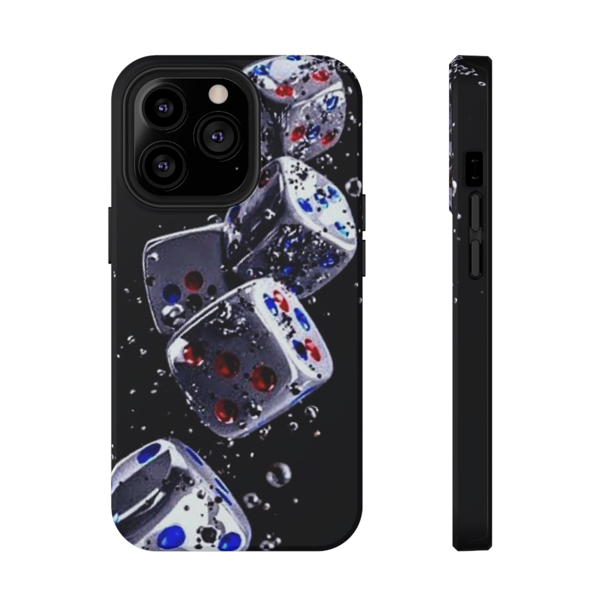 Gravity Drop Dice Collection/Signature Capture Tech Series Impact-Resistant Phone Case