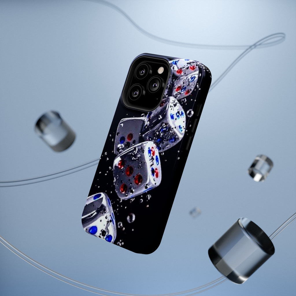 Gravity Drop Dice Collection/Signature Capture Tech Series Impact-Resistant Phone Case