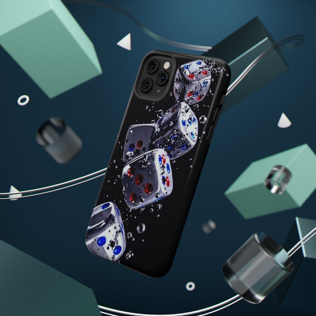 Gravity Drop Dice Collection/Signature Capture Tech Series Impact-Resistant Phone Case