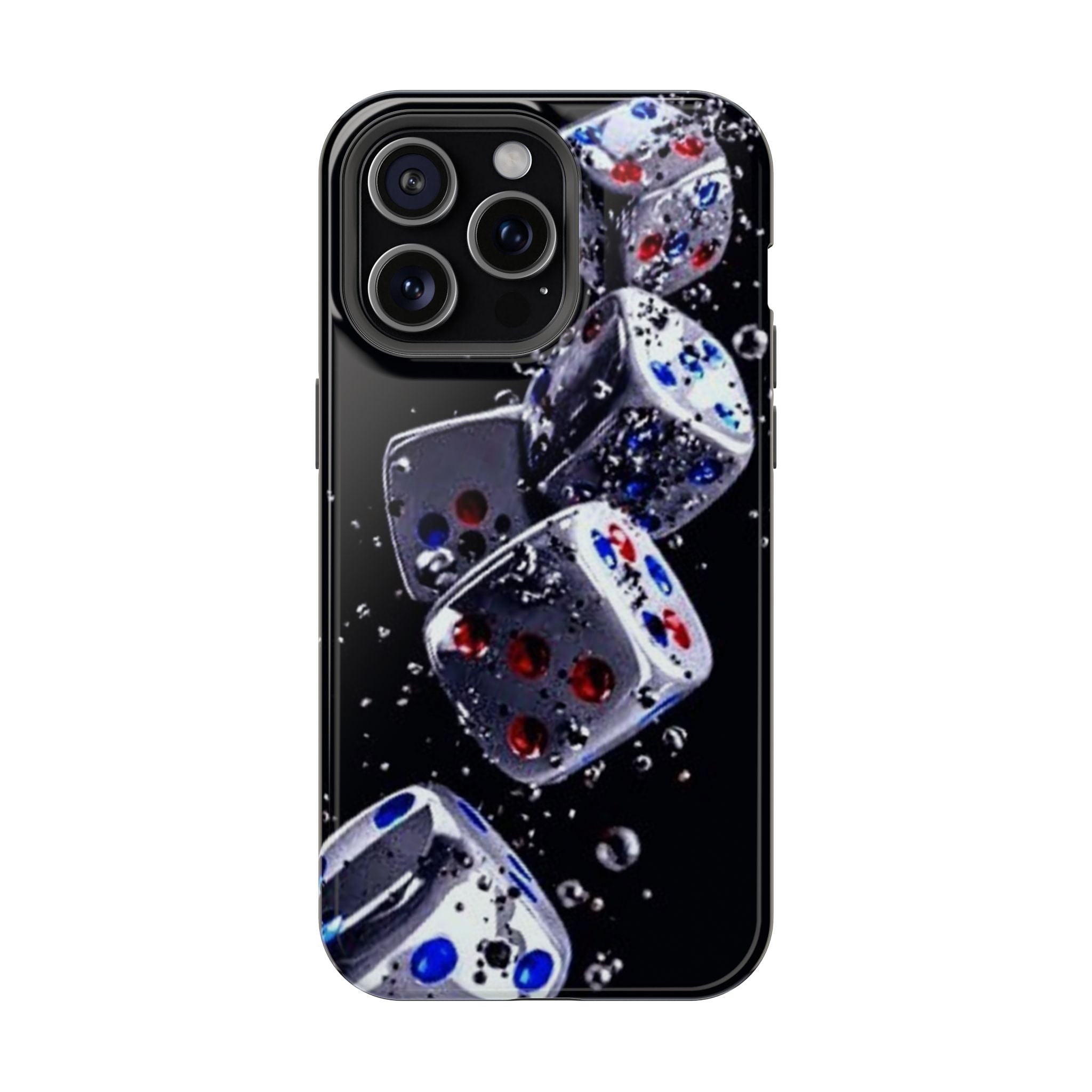 Gravity Drop Dice Collection/Signature Capture Tech Series Impact-Resistant Phone Case