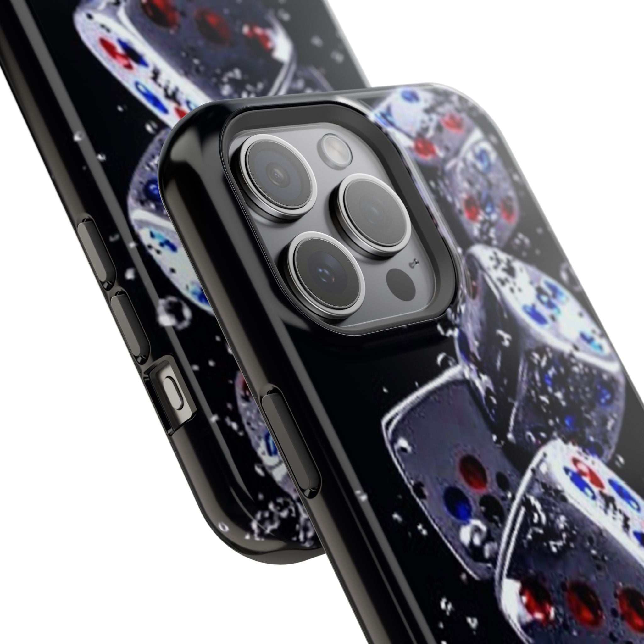 Gravity Drop Dice Collection/Signature Capture Tech Series Impact-Resistant Phone Case