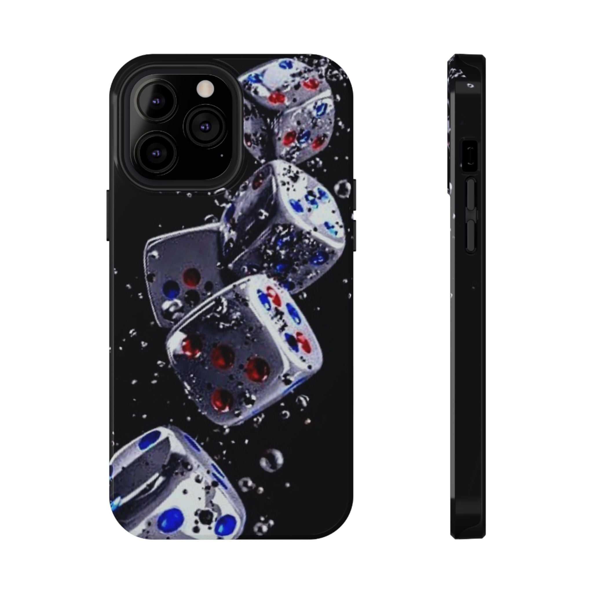 Gravity Drop Dice Collection/Signature Capture Tech Series Impact-Resistant Phone Case