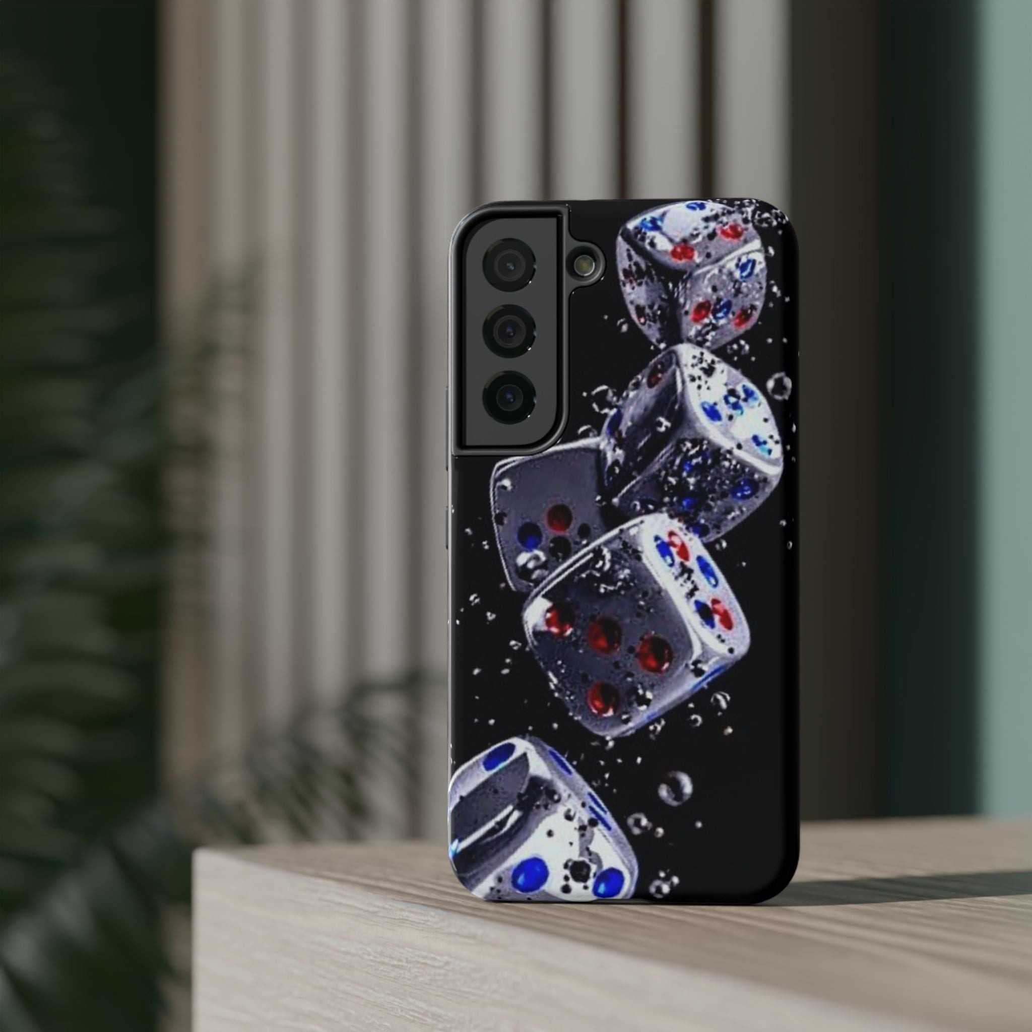 Gravity Drop Dice Collection/Signature Capture Tech Series Impact-Resistant Phone Case