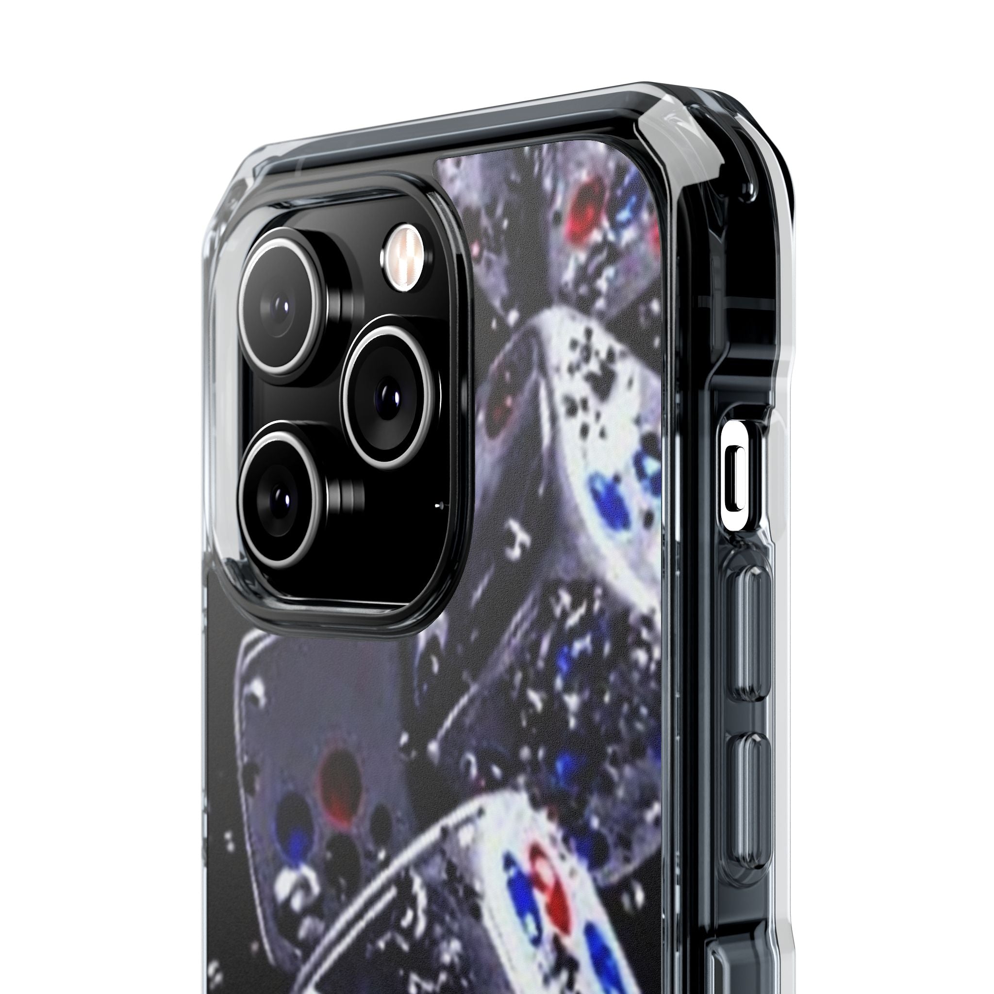 Gravity Drop Dice Clear iPhone Case