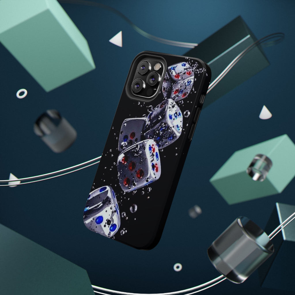 Gravity Drop Dice Collection/Signature Capture Tech Series Impact-Resistant Phone Case