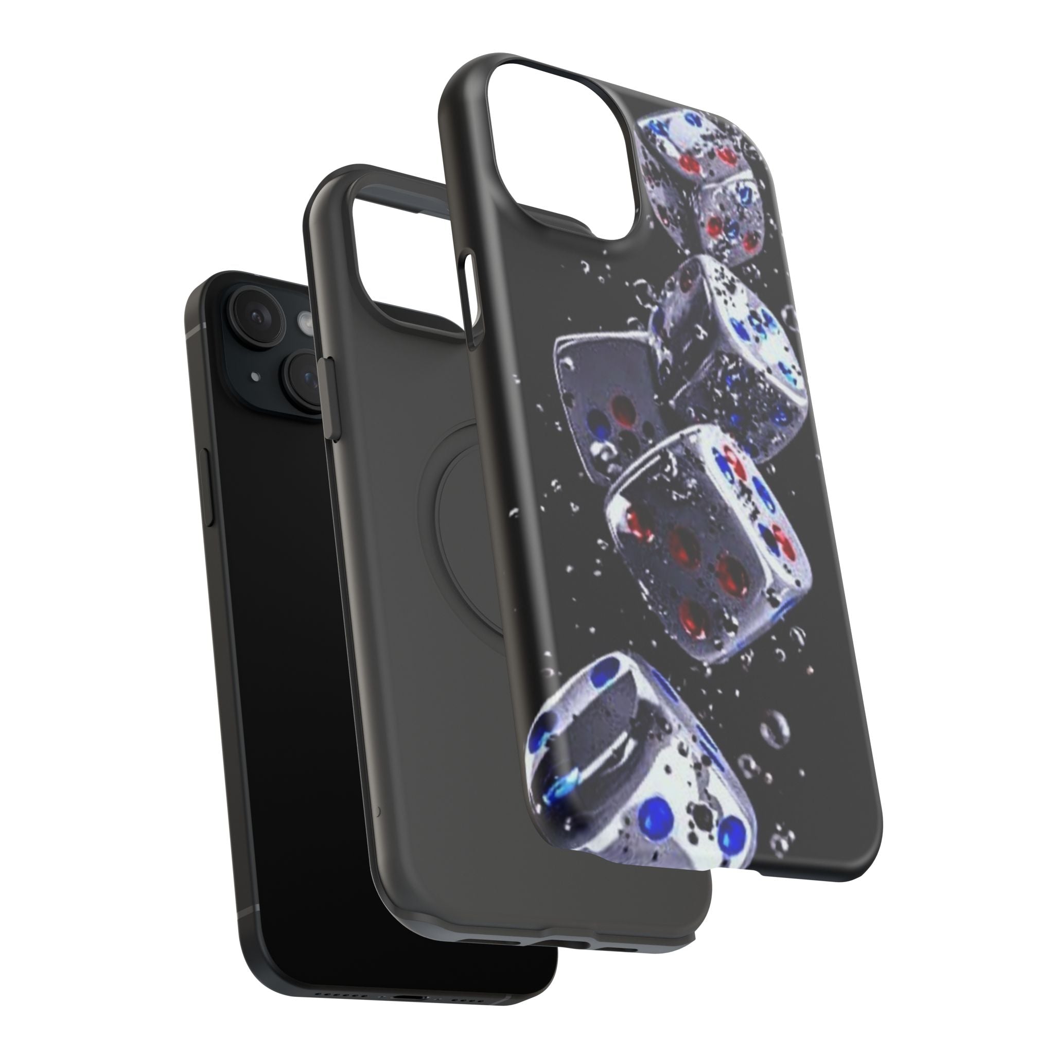 Gravity Drop Dice Collection/Signature Capture Tech Series Impact-Resistant Phone Case