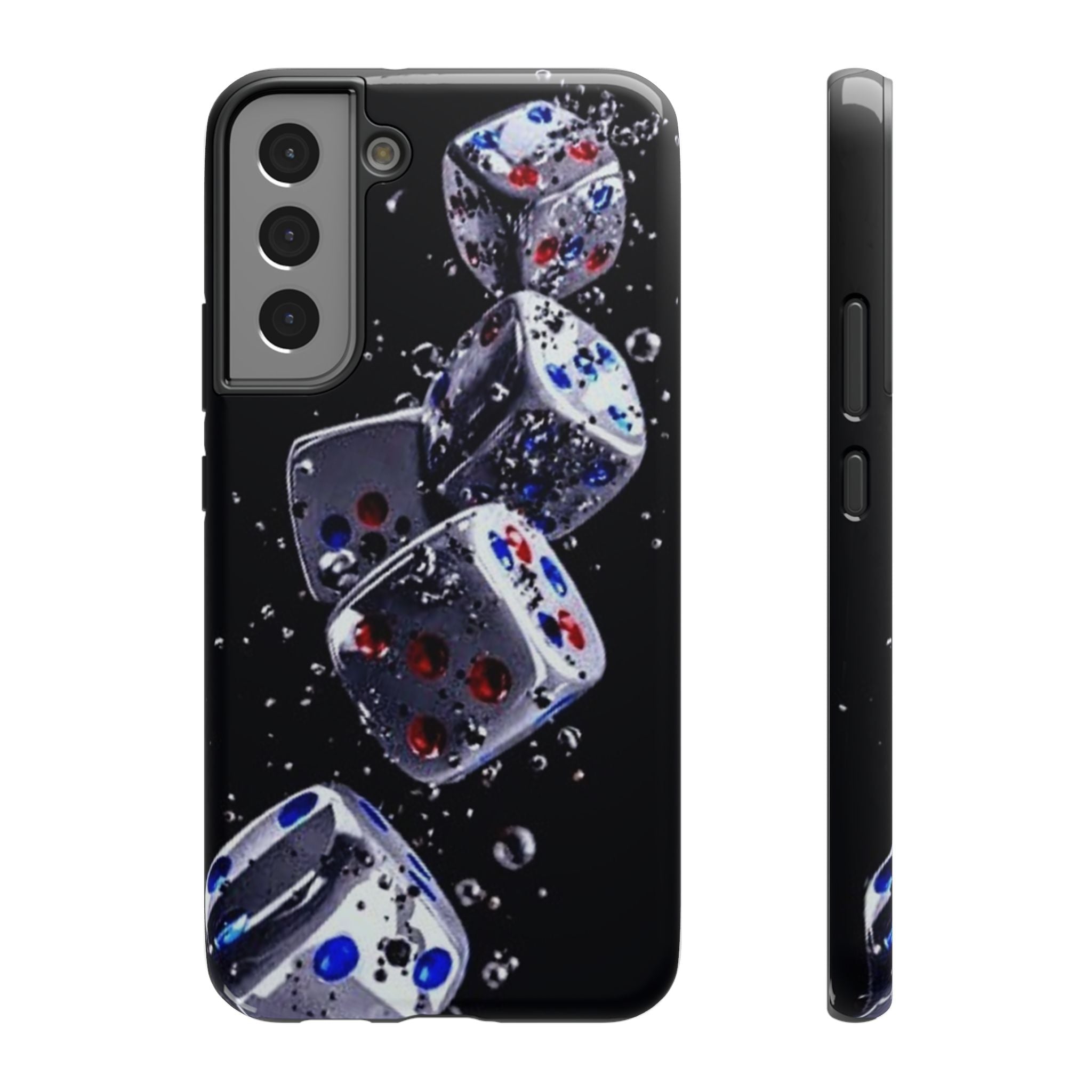 Gravity Drop Dice Collection/Signature Capture Tech Series Impact-Resistant Phone Case