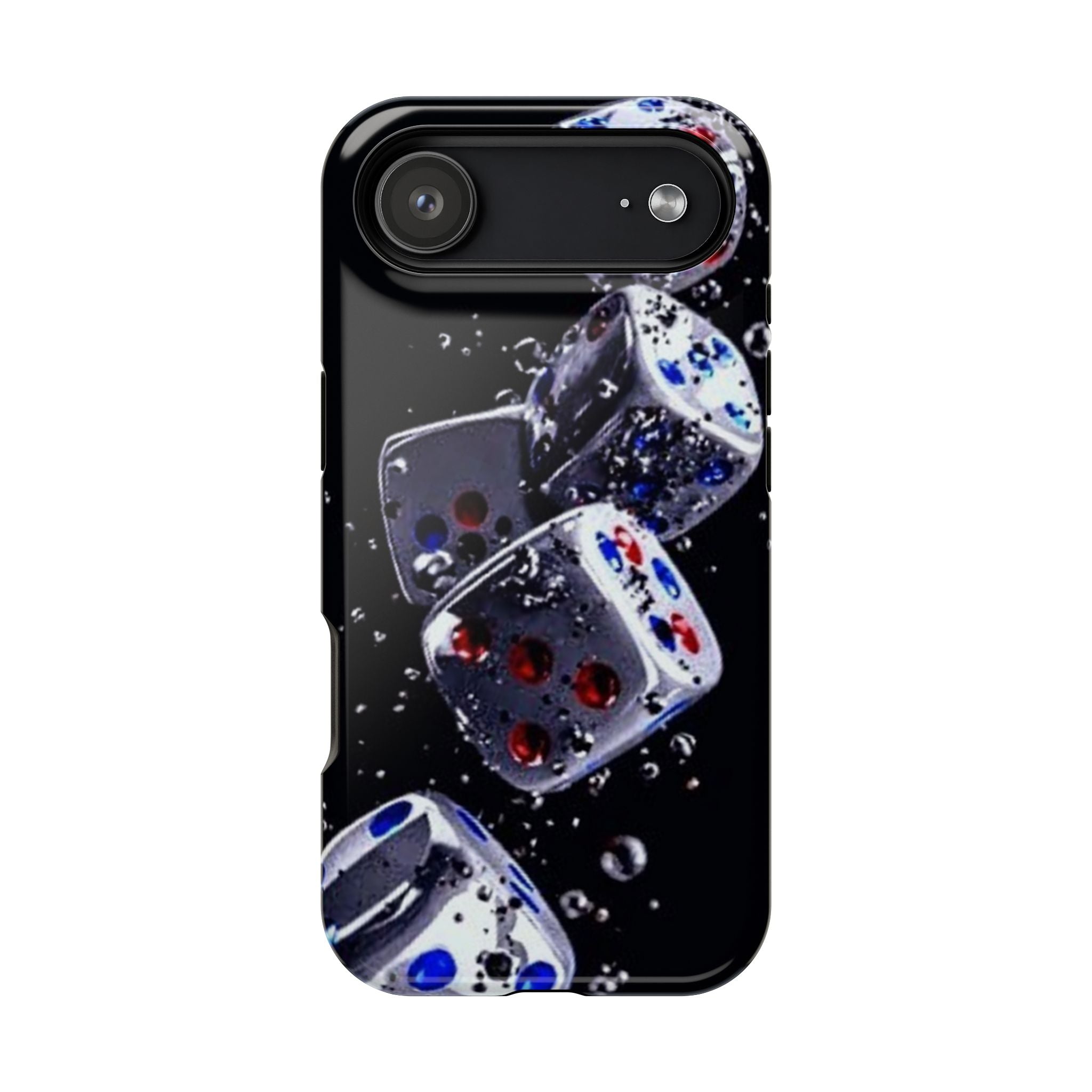 Gravity Drop Dice Collection/Signature Capture Tech Series Impact-Resistant Phone Case