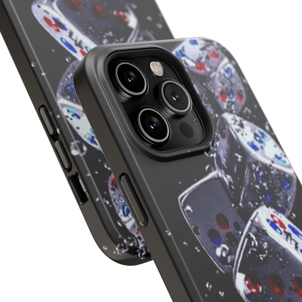 Gravity Drop Dice Collection/Signature Capture Tech Series Impact-Resistant Phone Case