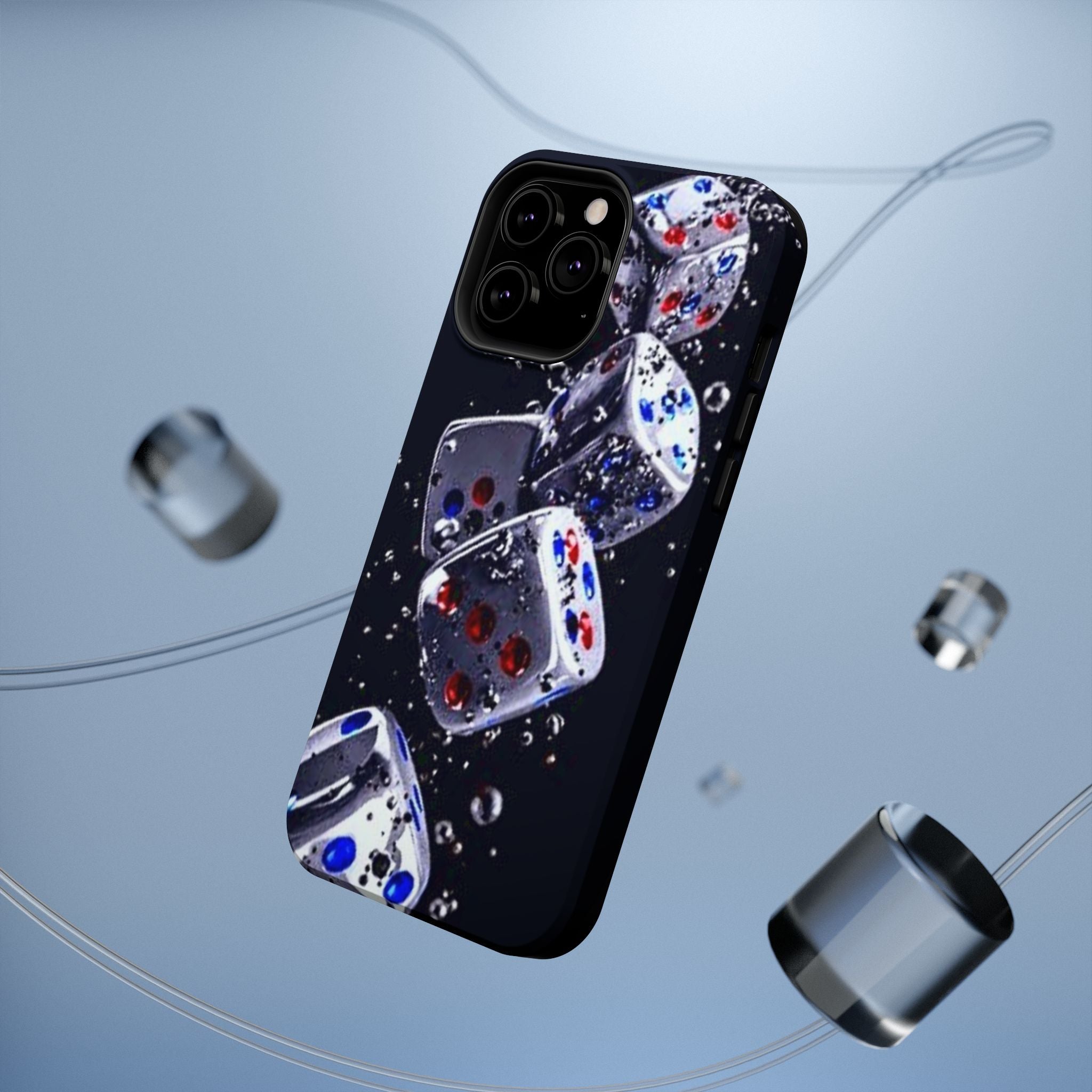 Gravity Drop Dice Collection/Signature Capture Tech Series Impact-Resistant Phone Case
