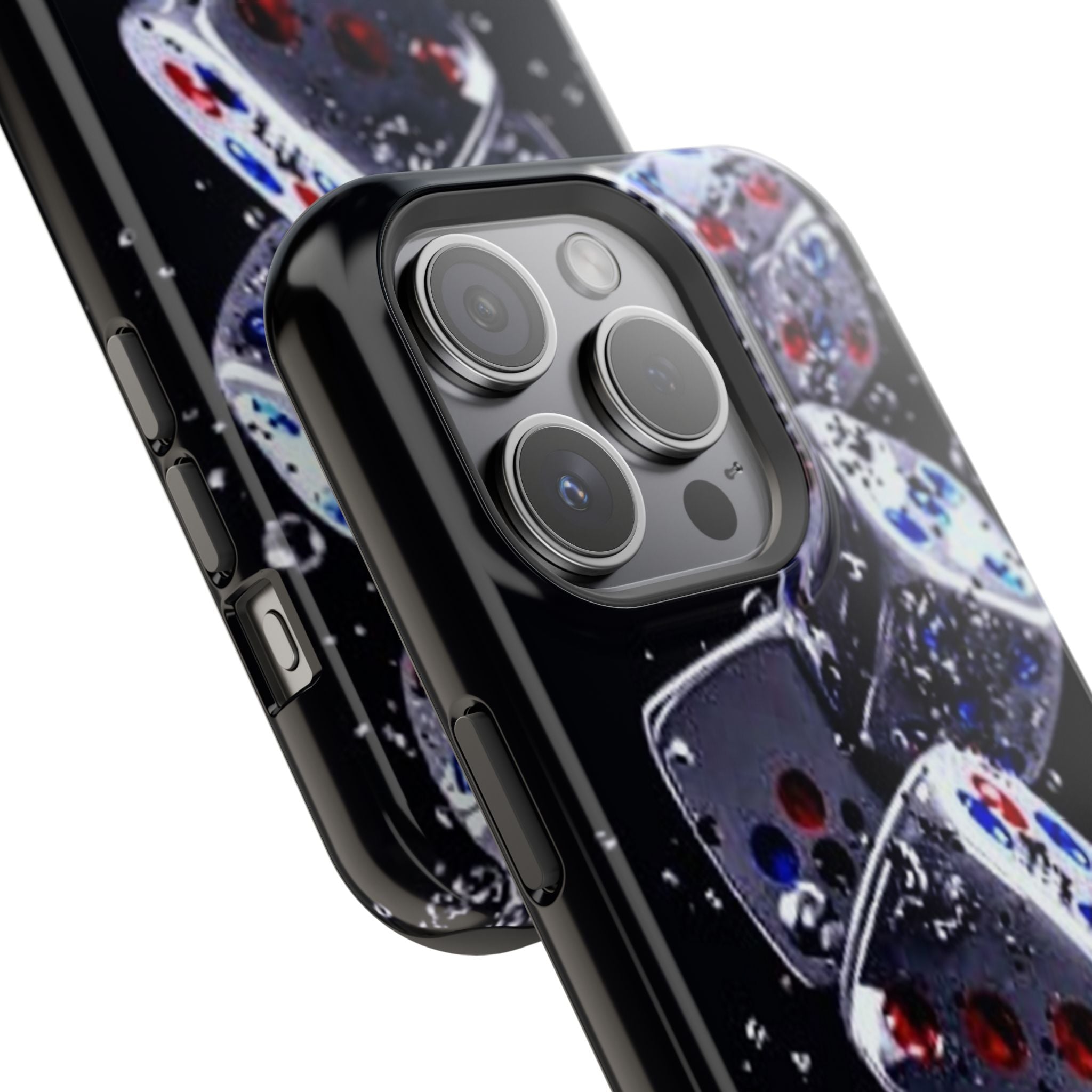 Gravity Drop Dice Collection/Signature Capture Tech Series Impact-Resistant Phone Case