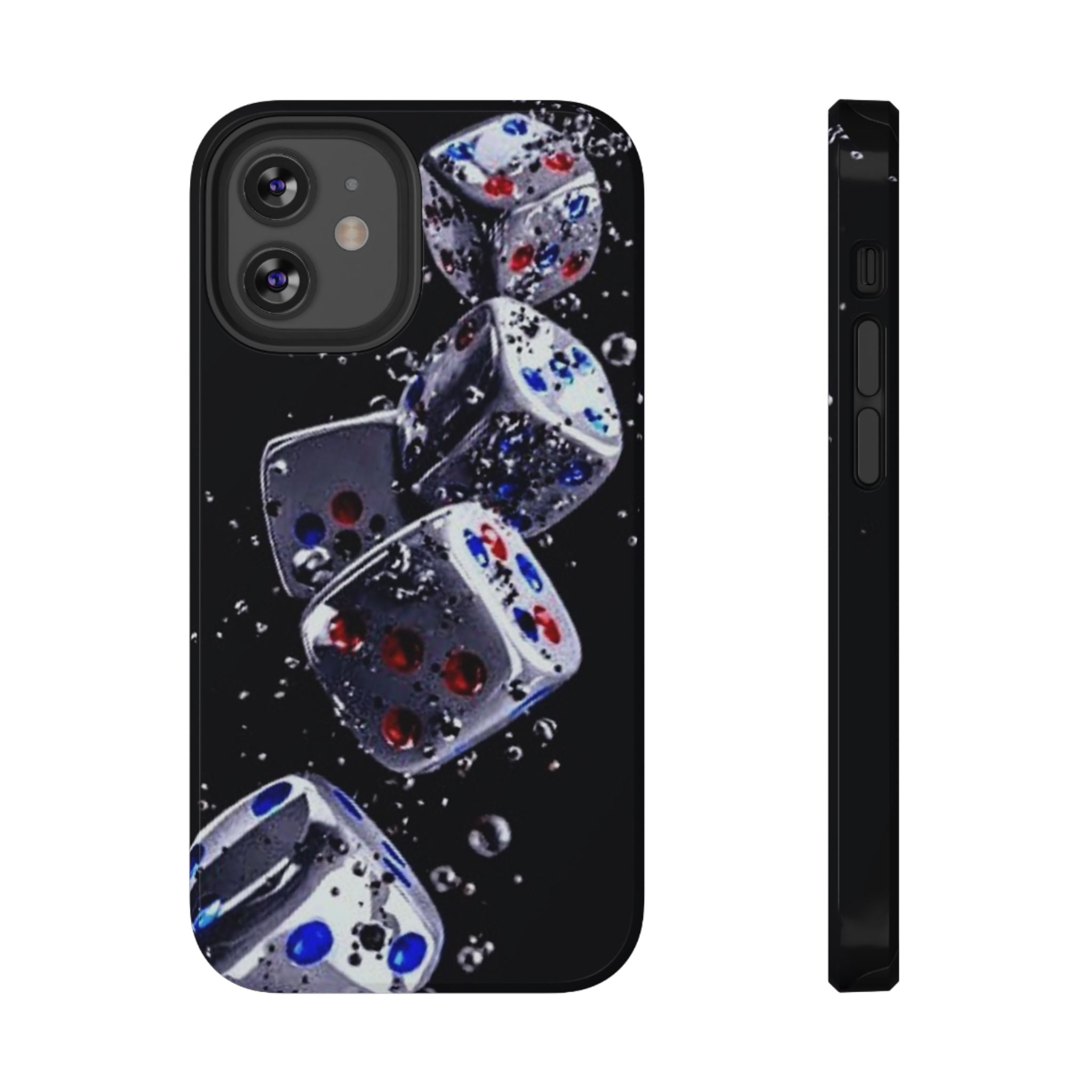 Gravity Drop Dice Collection/Signature Capture Tech Series Impact-Resistant Phone Case