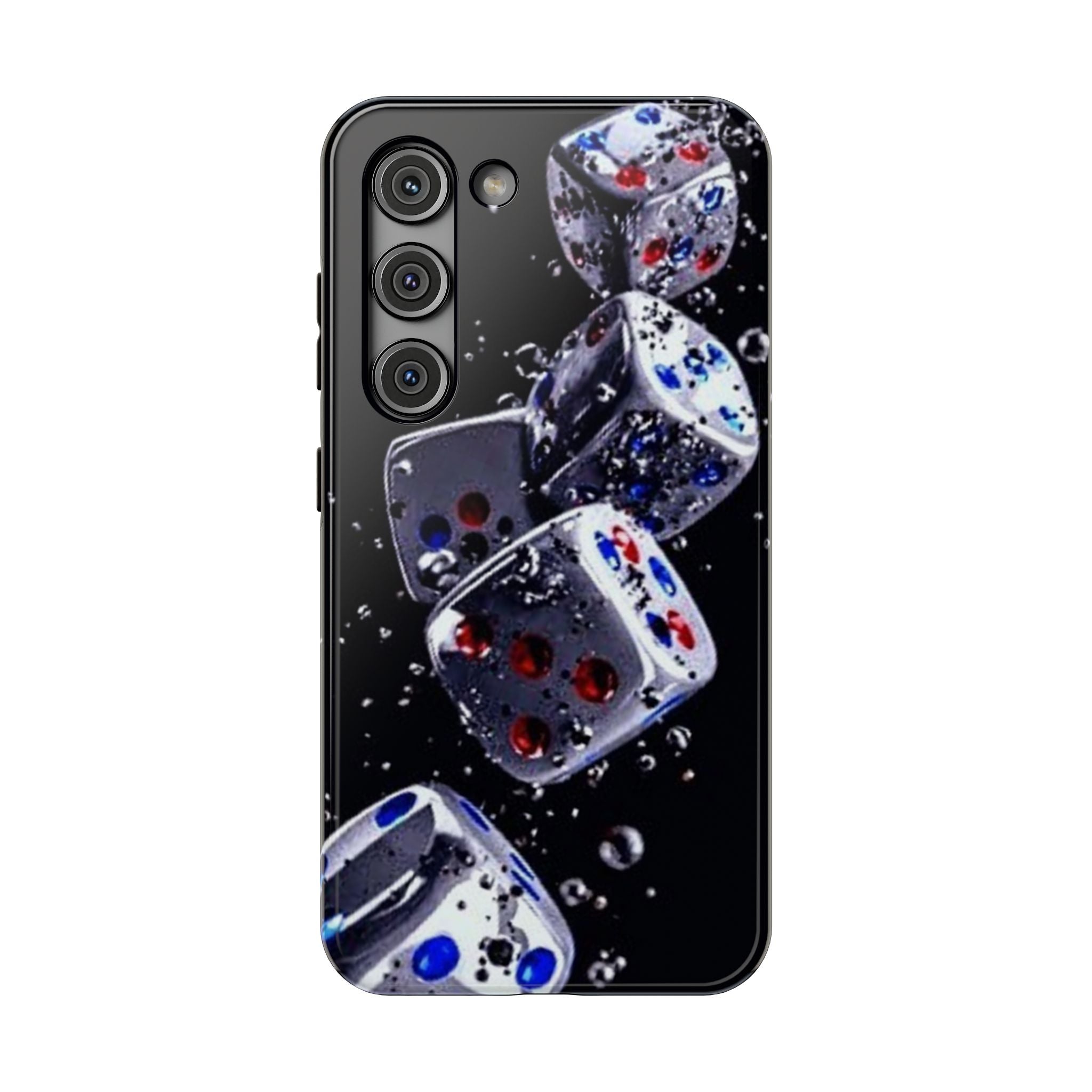 Gravity Drop Dice Collection/Signature Capture Tech Series Impact-Resistant Phone Case