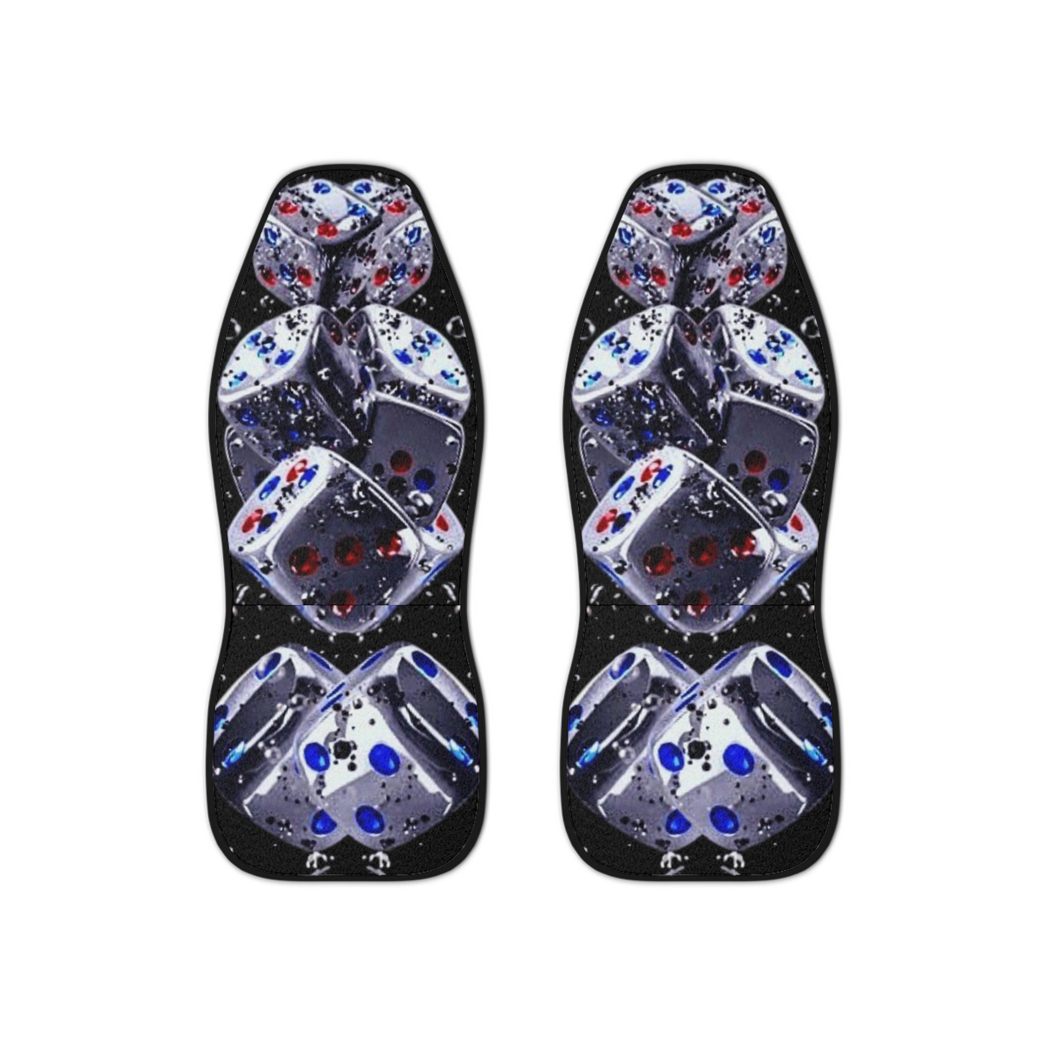 Gravity Drop Dice Car Seat Covers