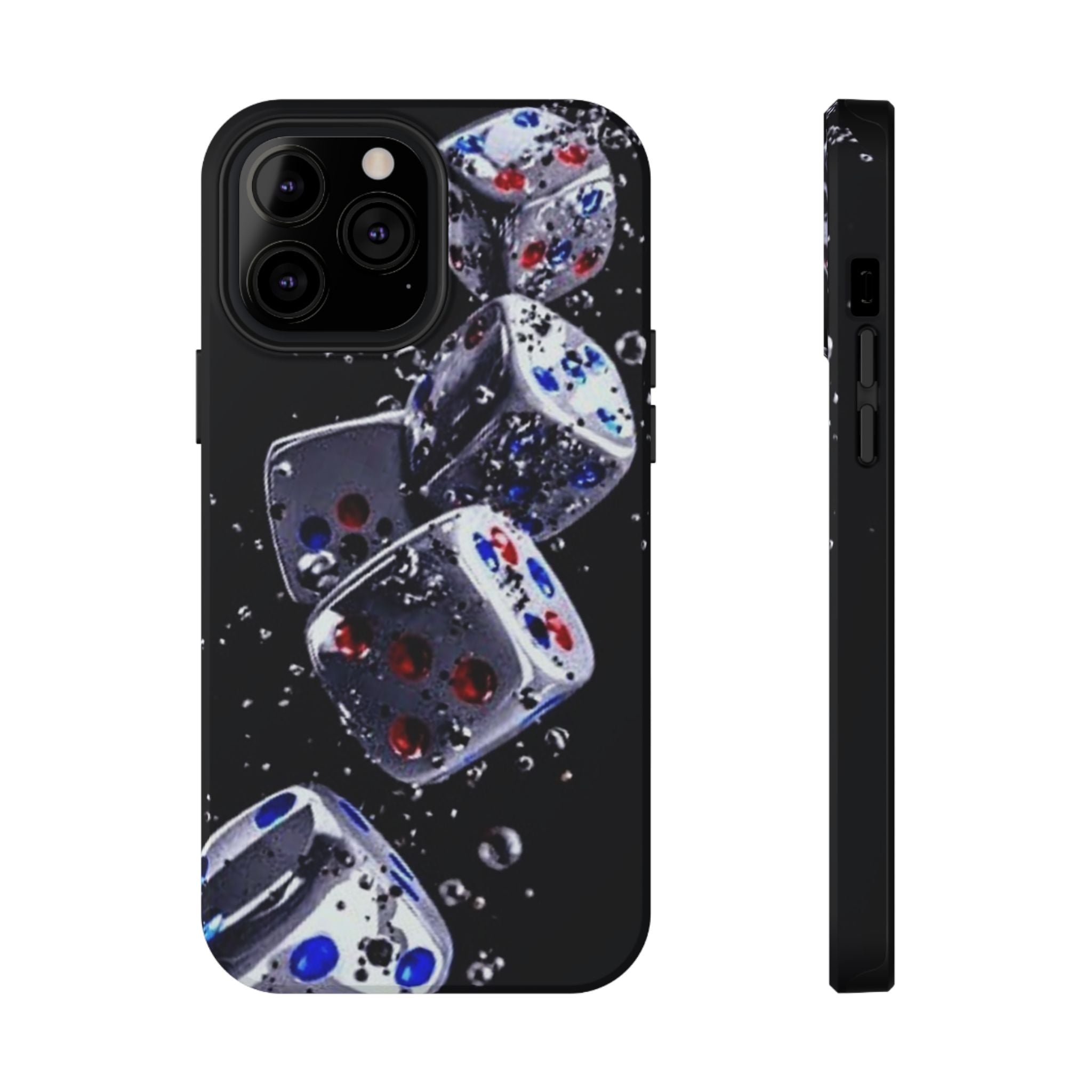 Gravity Drop Dice Collection/Signature Capture Tech Series Impact-Resistant Phone Case