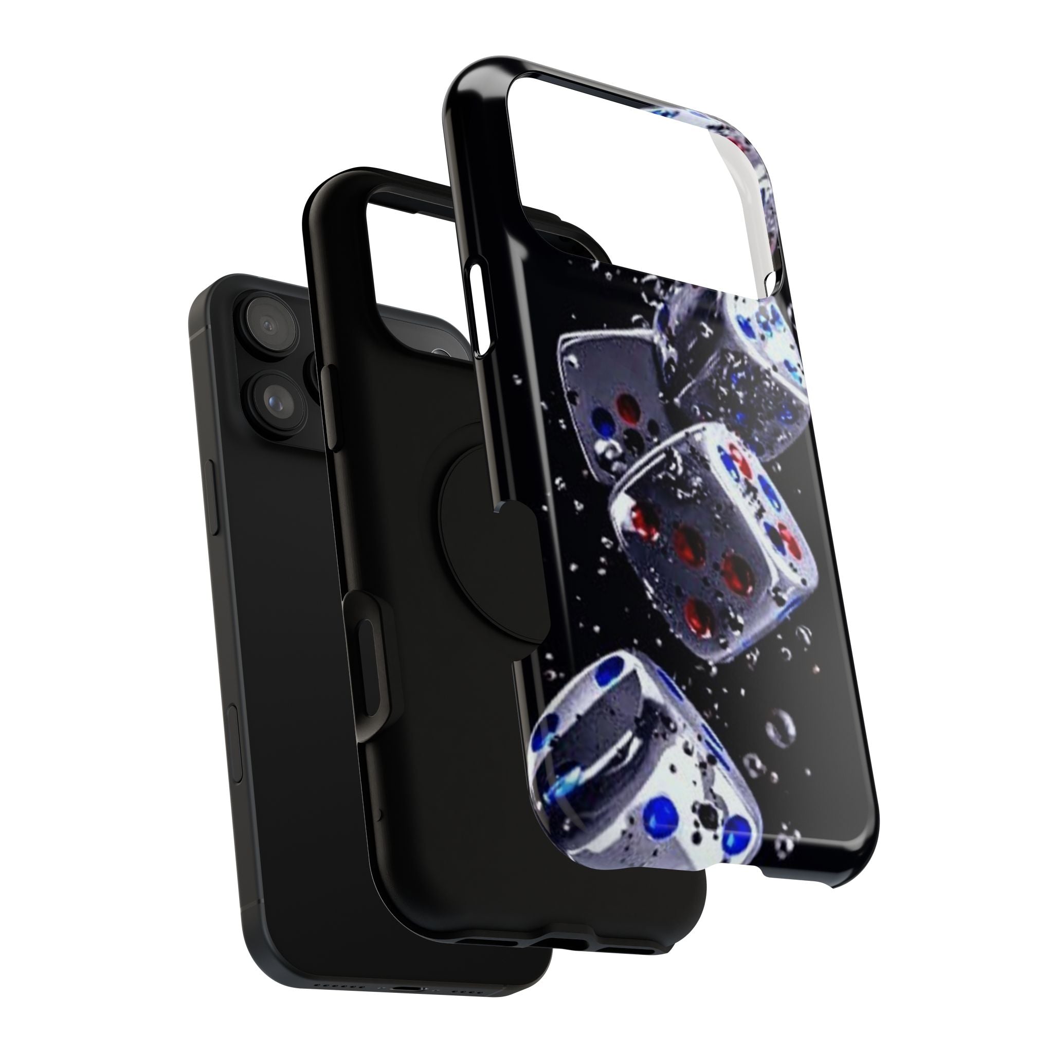 Gravity Drop Dice Collection/Signature Capture Tech Series Impact-Resistant Phone Case