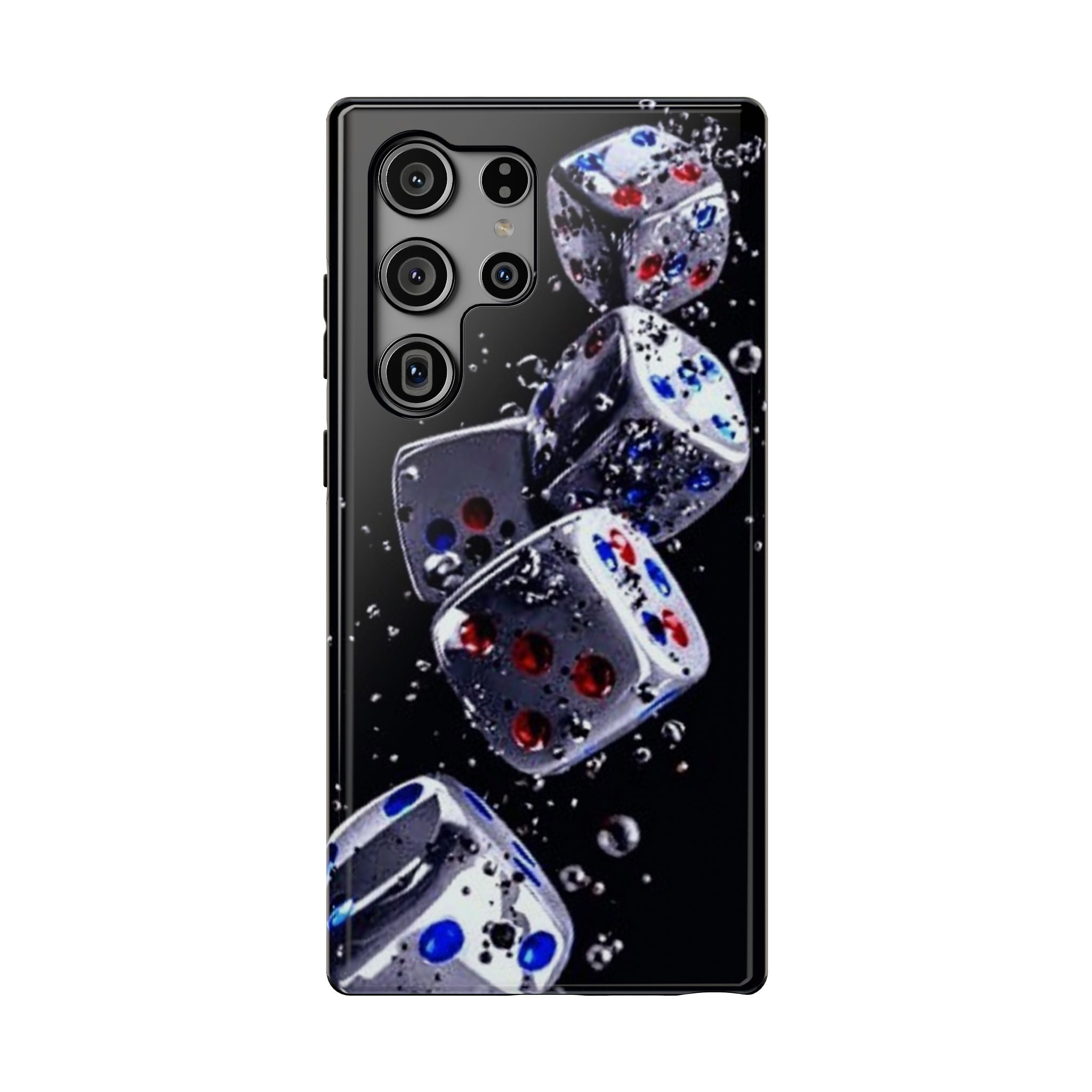 Gravity Drop Dice Collection/Signature Capture Tech Series Impact-Resistant Phone Case