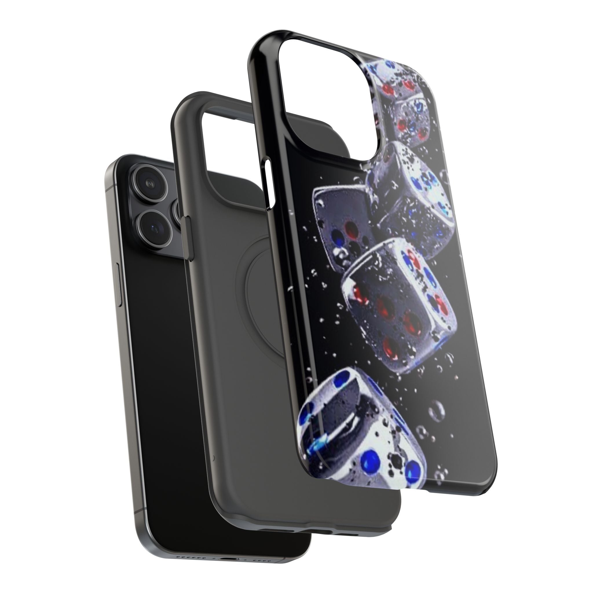 Gravity Drop Dice Collection/Signature Capture Tech Series Impact-Resistant Phone Case