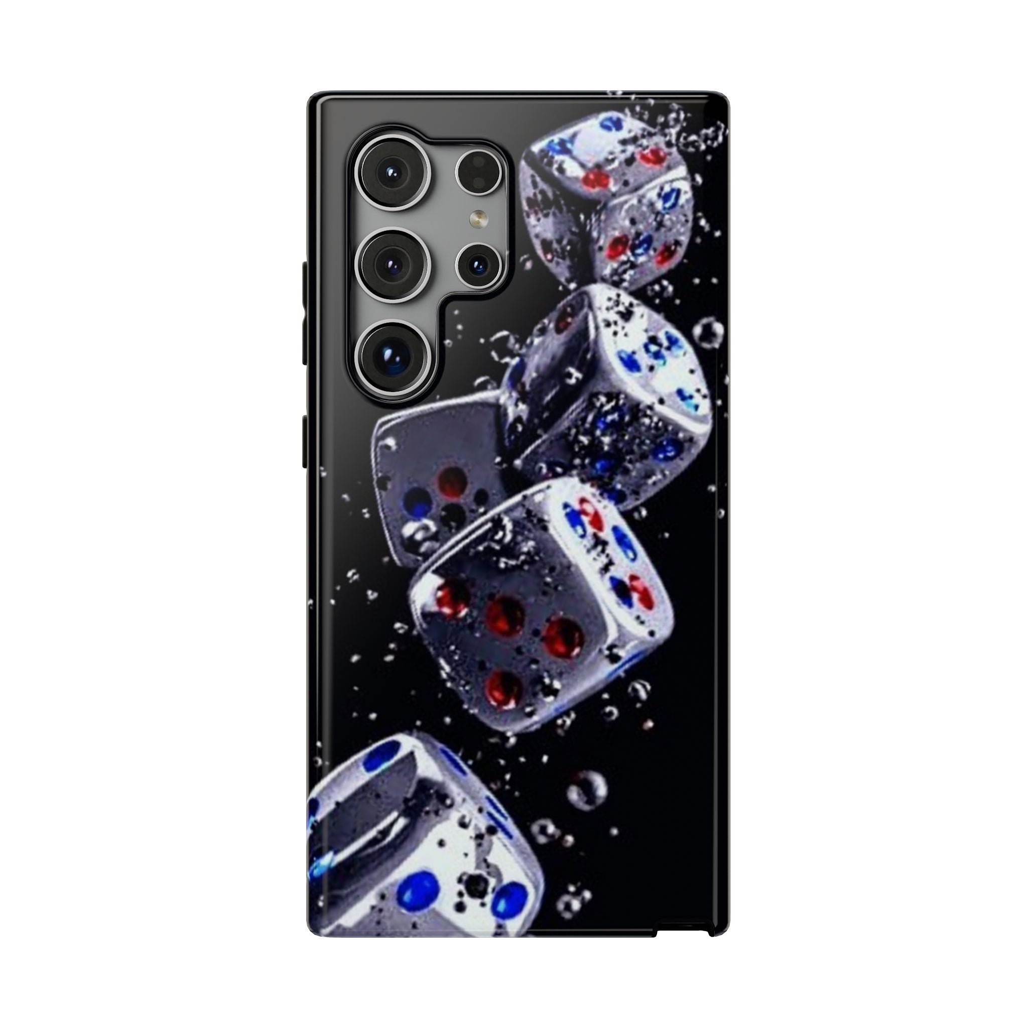 Gravity Drop Dice Collection/Signature Capture Tech Series Impact-Resistant Phone Case