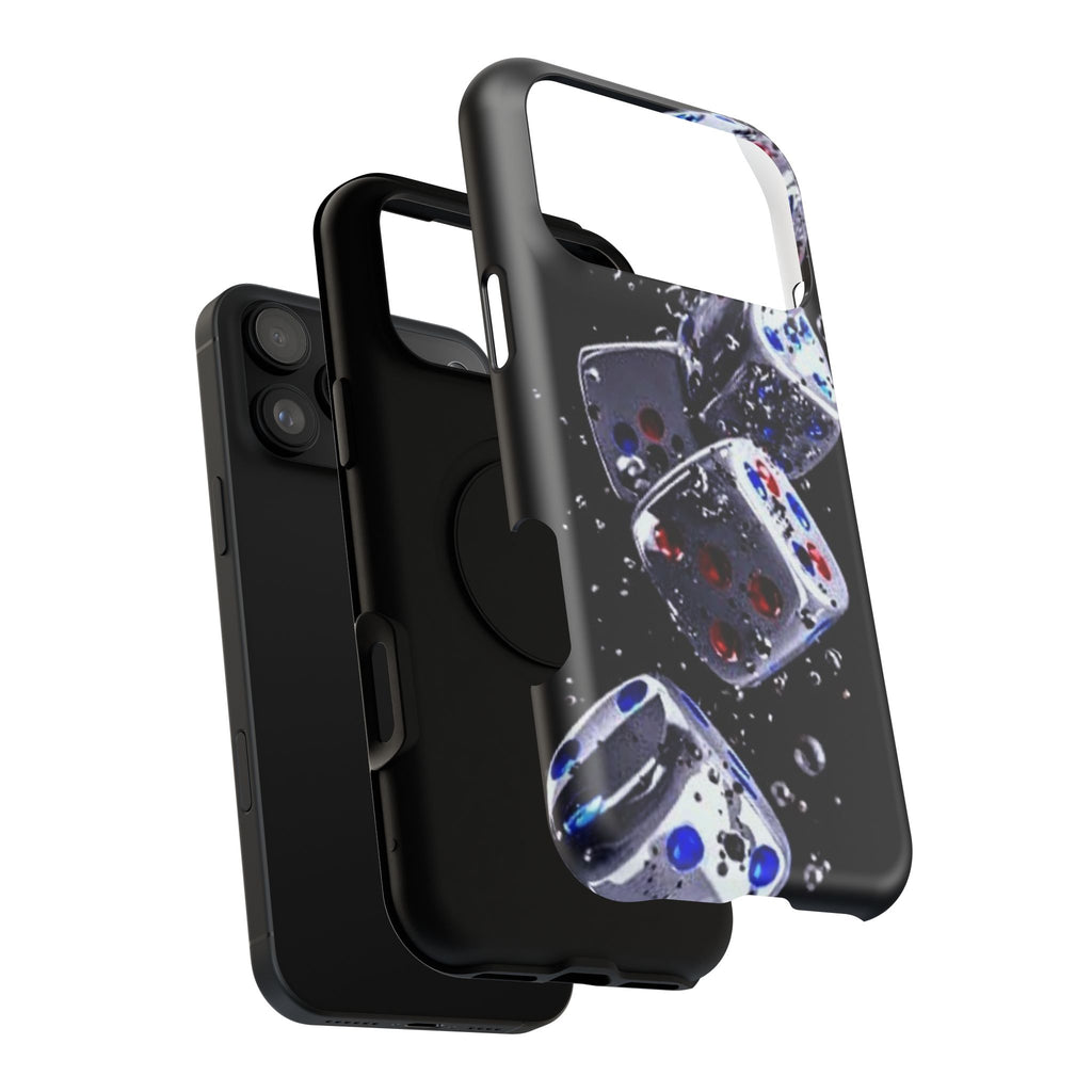 Gravity Drop Dice Collection/Signature Capture Tech Series Impact-Resistant Phone Case
