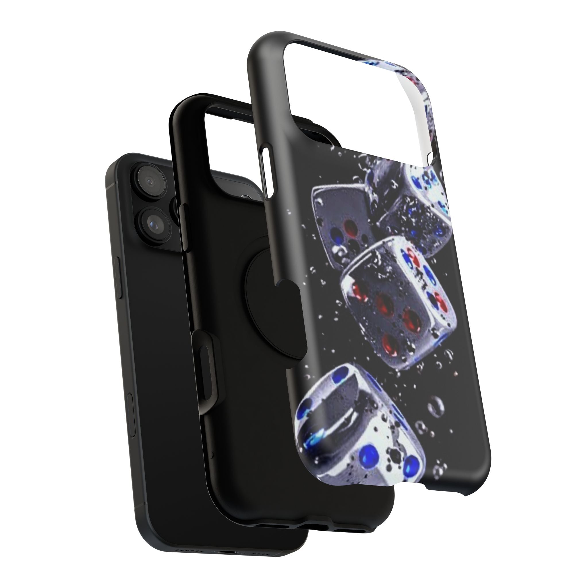 Gravity Drop Dice Collection/Signature Capture Tech Series Impact-Resistant Phone Case