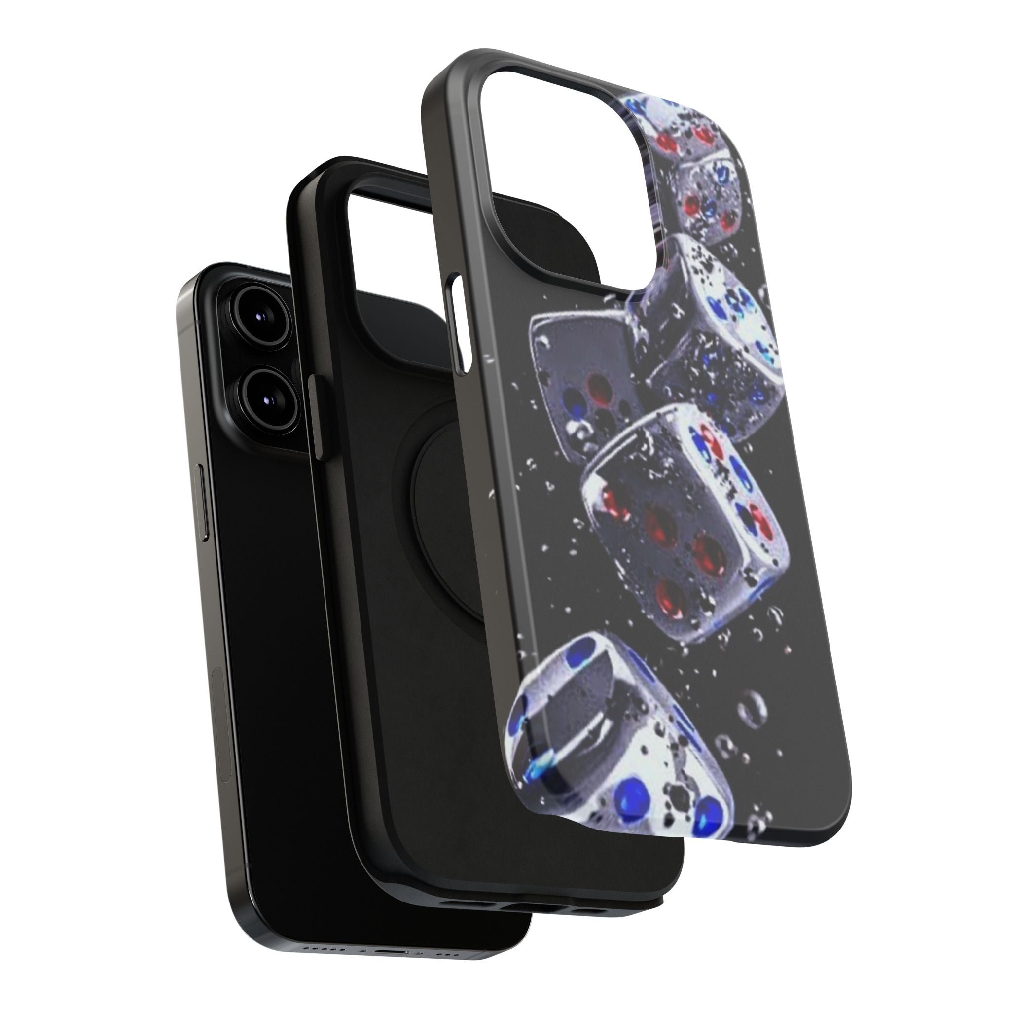 Gravity Drop Dice Collection/Signature Capture Tech Series Impact-Resistant Phone Case