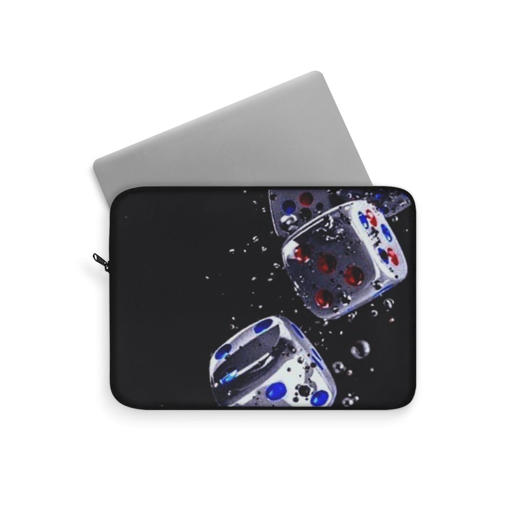 Gravity Drop Dice Laptop Sleeve